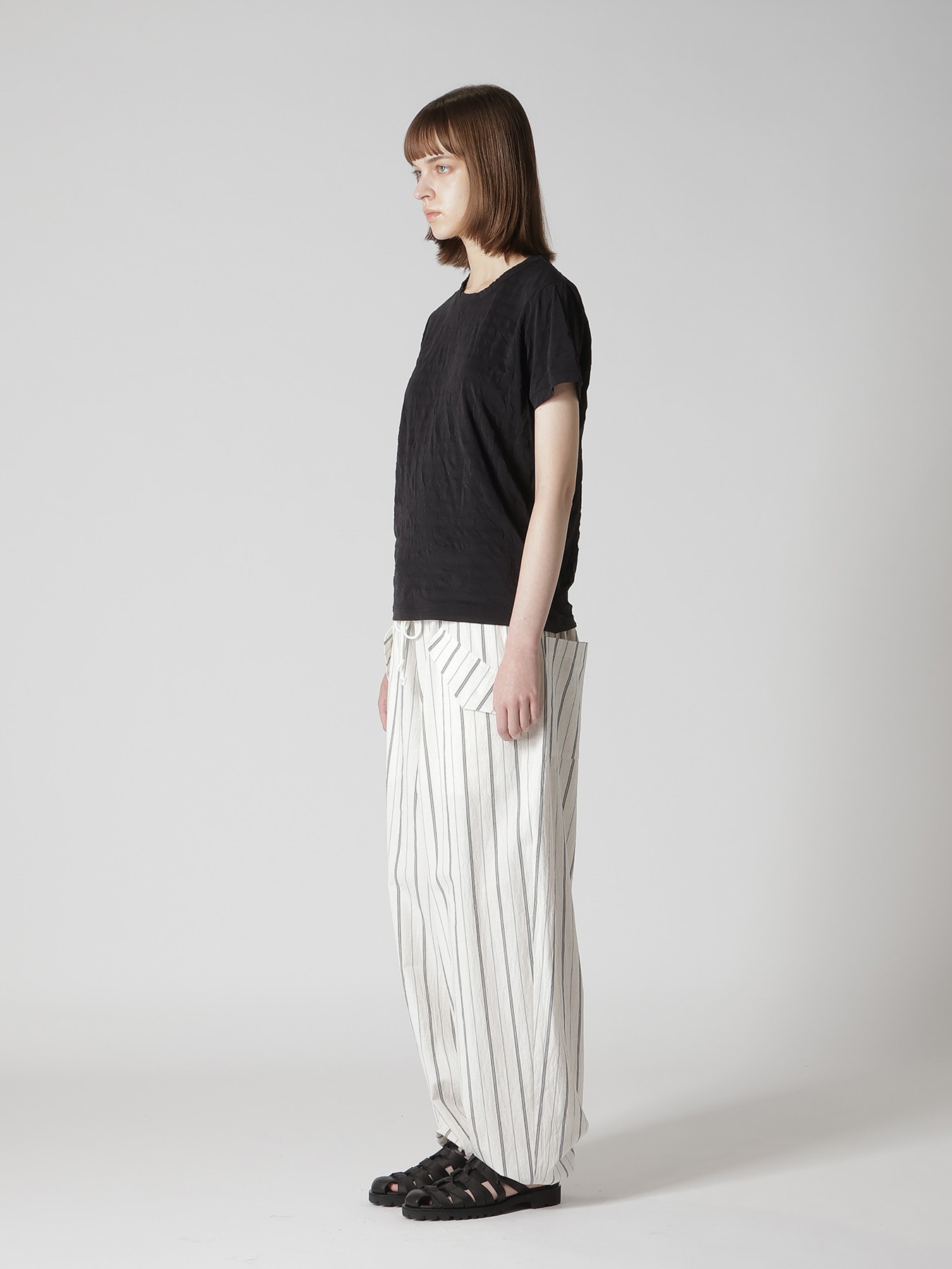 WRINKLE JERSEY Y'S STITCH T