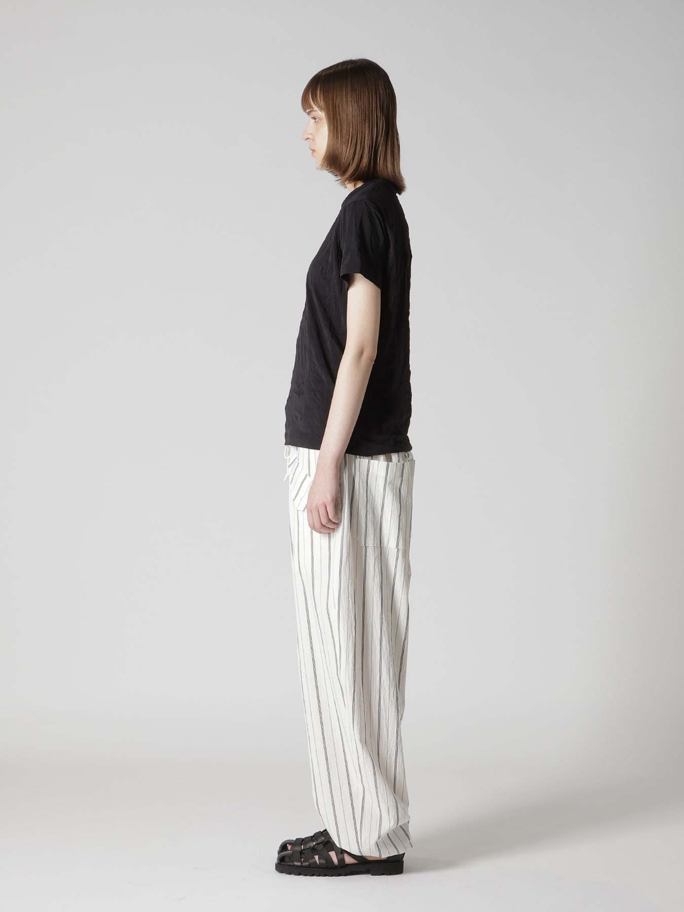 WRINKLE JERSEY Y'S STITCH T