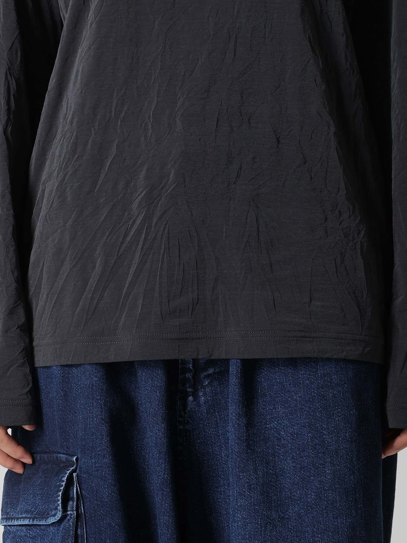 WRINKLE JERSEY Y'S STITCH LONG SLEEVE T