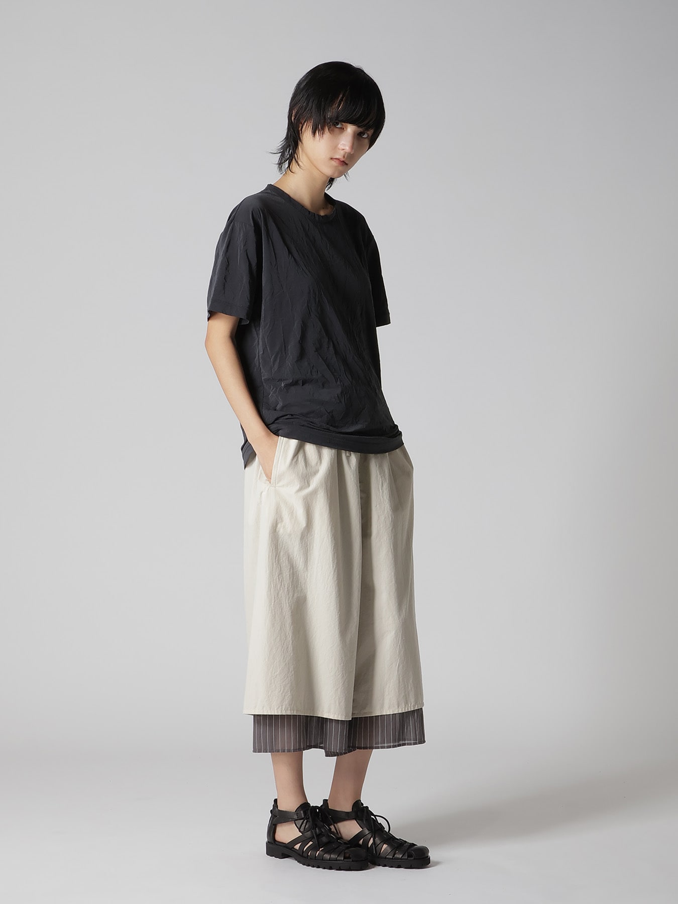 WRINKLE JERSEY Y'S STITCH BIG T