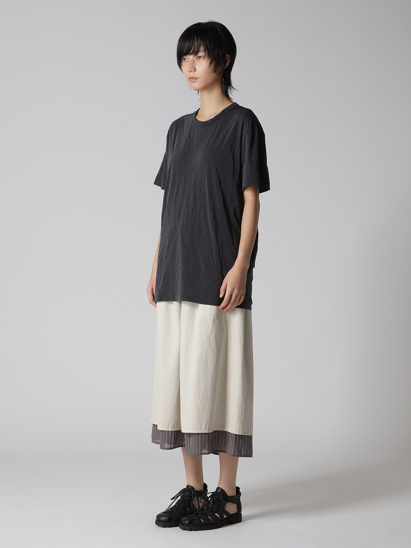 WRINKLE JERSEY Y'S STITCH BIG T