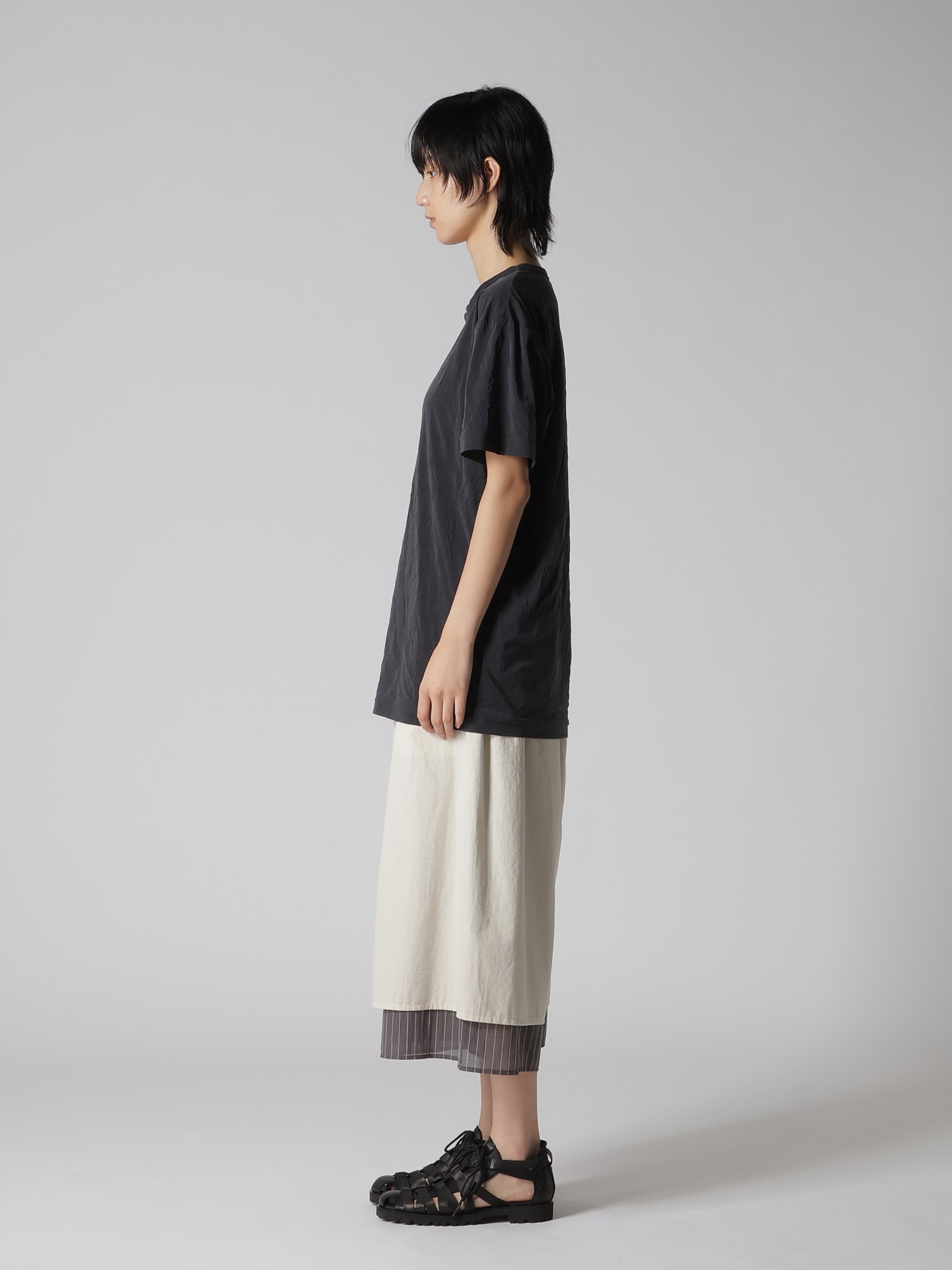 WRINKLE JERSEY Y'S STITCH BIG T