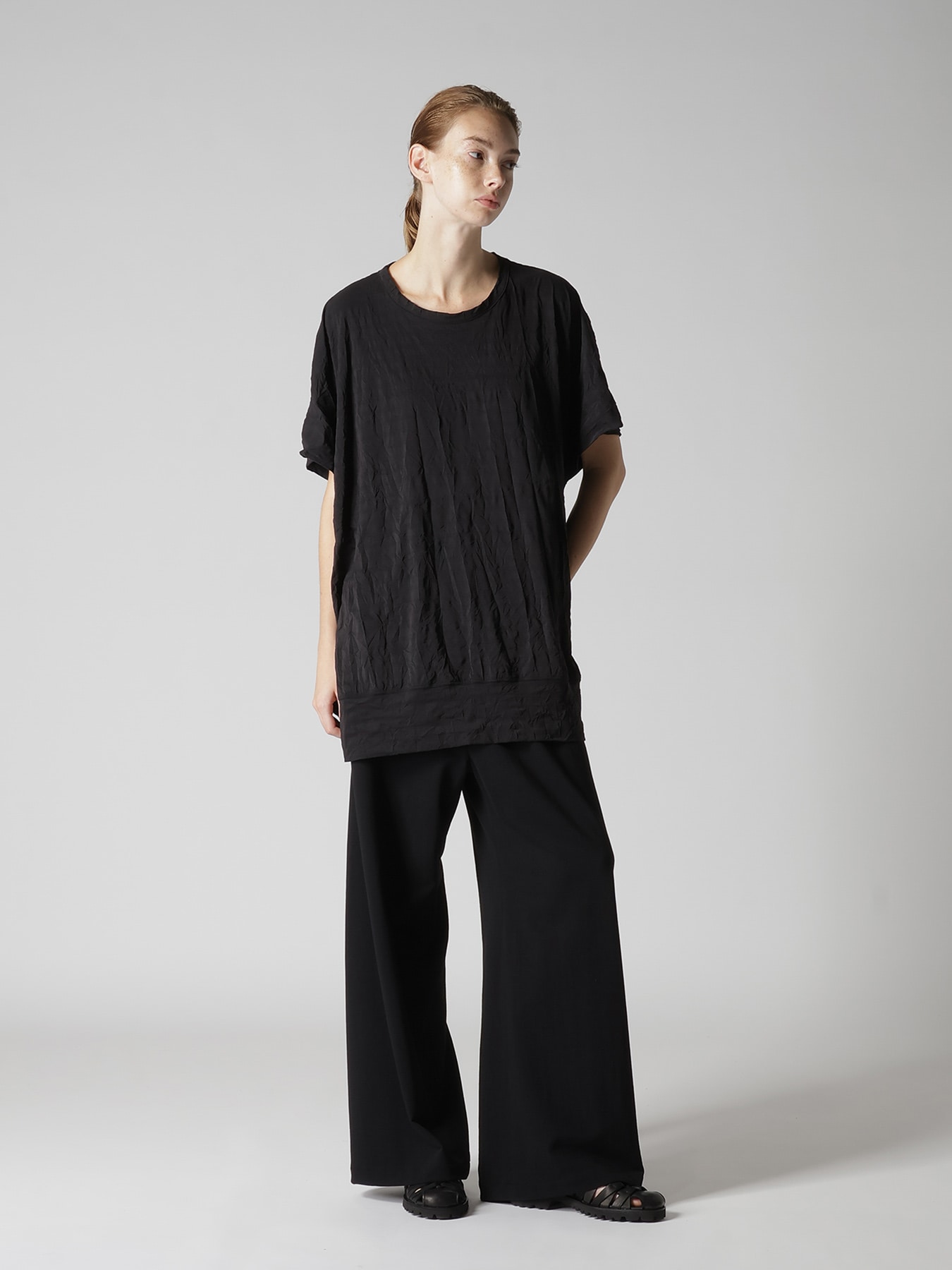 WRINKLE JERSEY Y'S STITCH BIG T