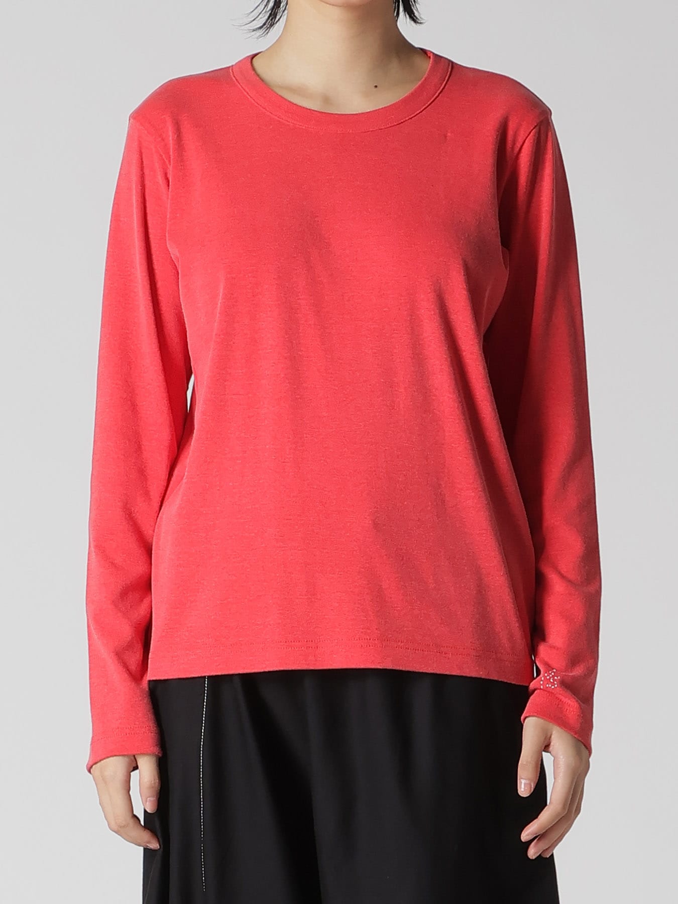 COTTON FRAISE Y'S STITCH LONG SLEEVE T