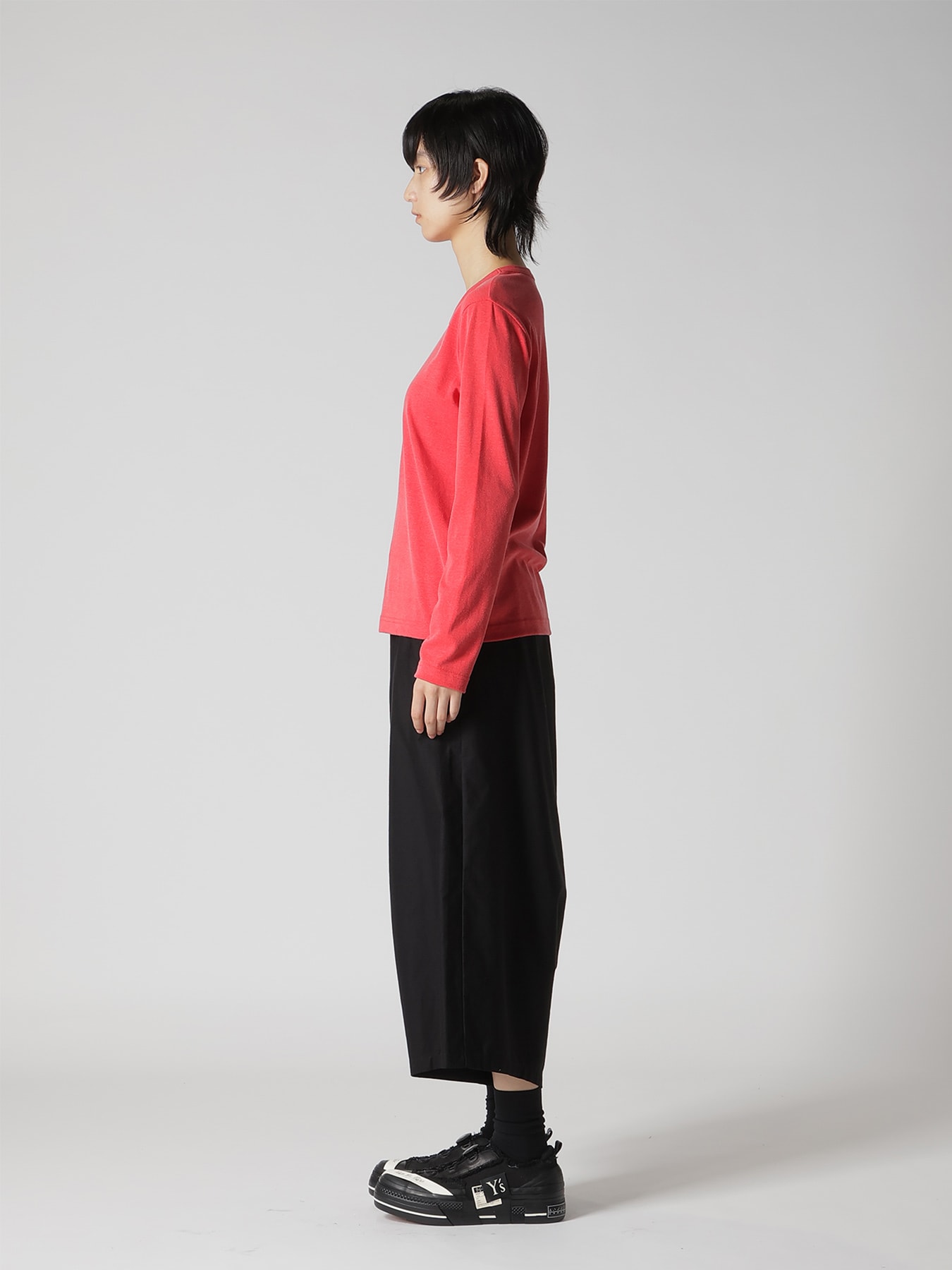 COTTON FRAISE Y'S STITCH LONG SLEEVE T