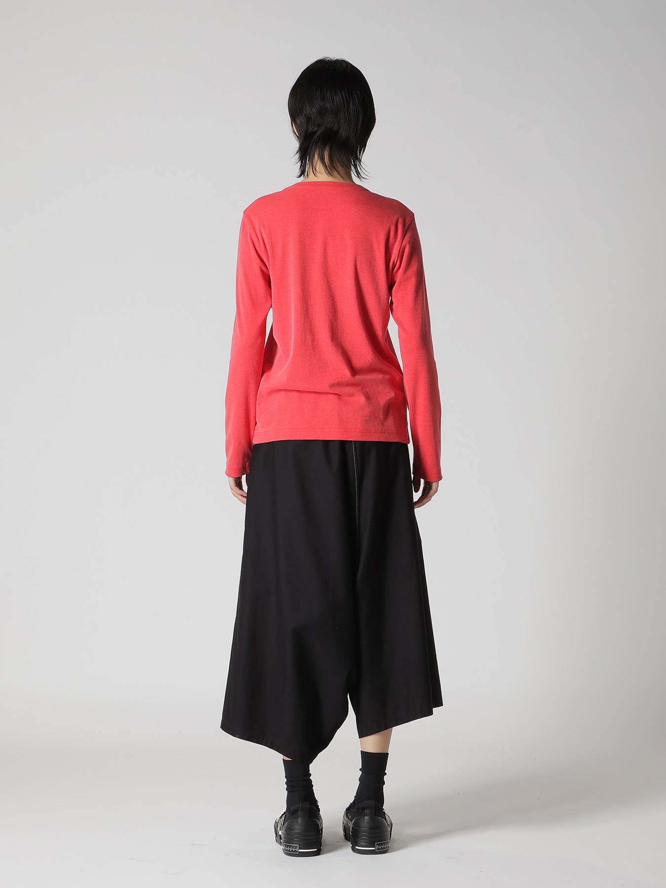 COTTON FRAISE Y'S STITCH LONG SLEEVE T