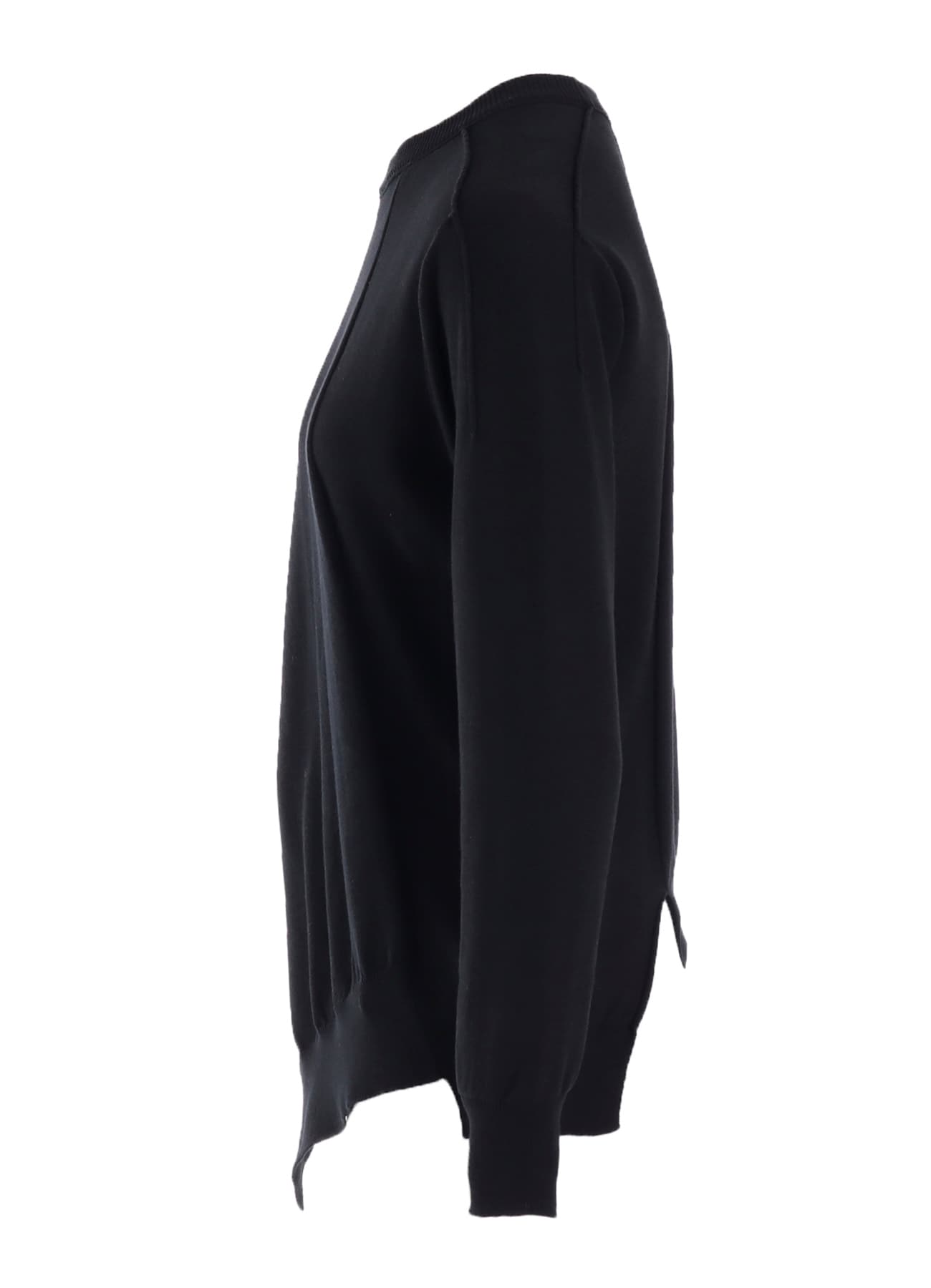 "Y" INTERSIA JERSEY LONG SLEEVE PULLOVER