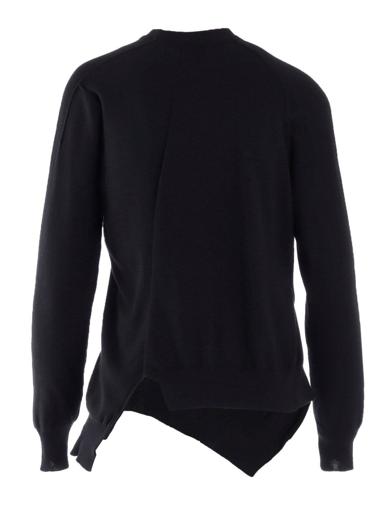 "Y" INTERSIA JERSEY LONG SLEEVE PULLOVER