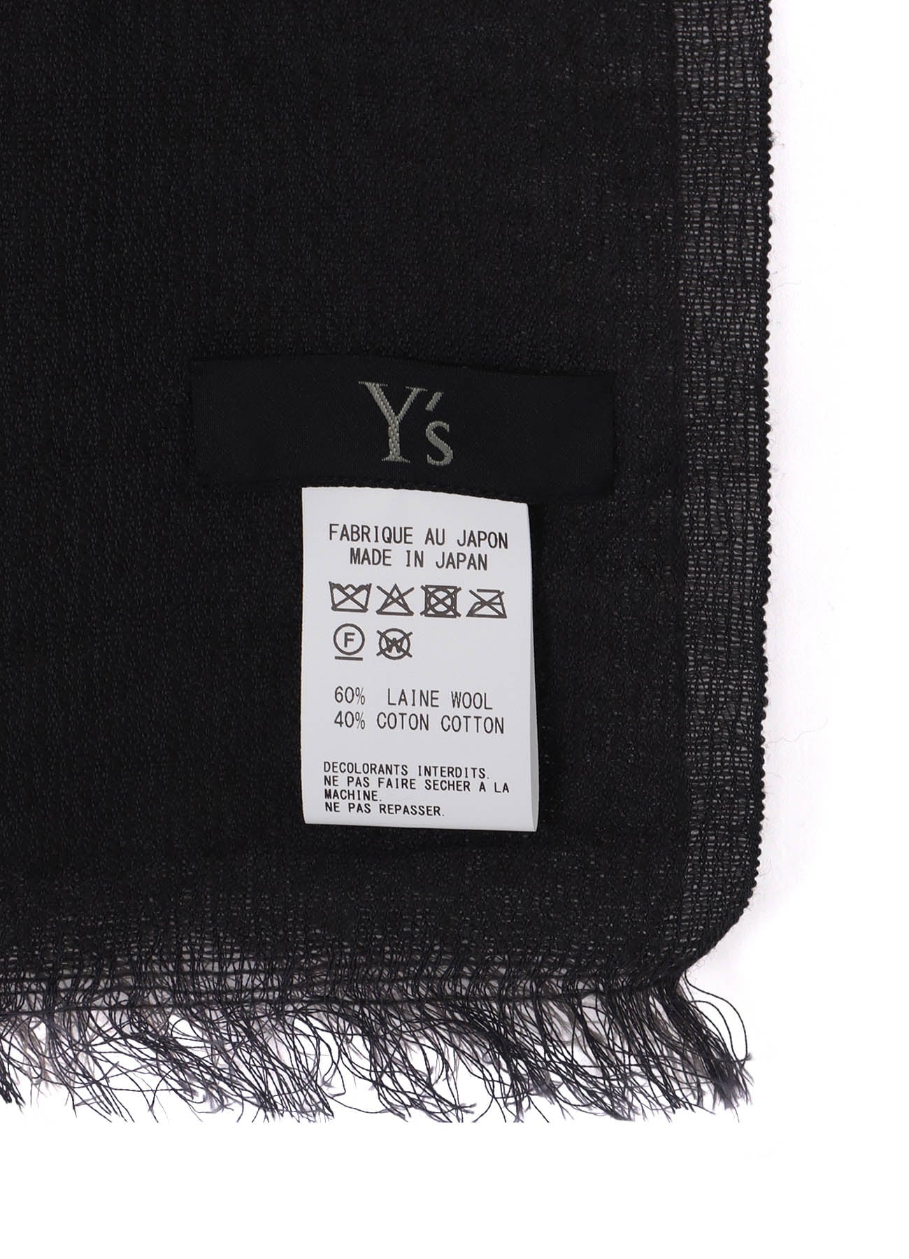 WOOL DOUBLE LAYTER SCARF