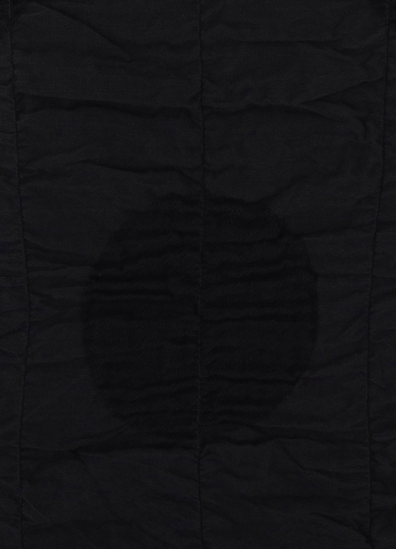 DOT JACQUARD GATHER SCARF