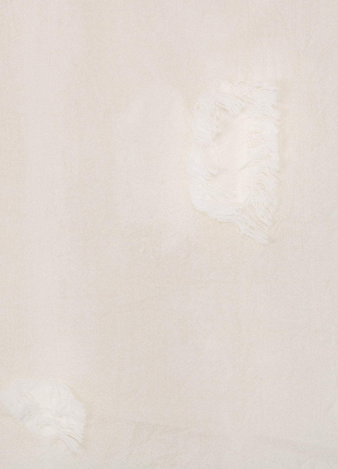 CUT SILK JACQUARD DOT CUT SCARF