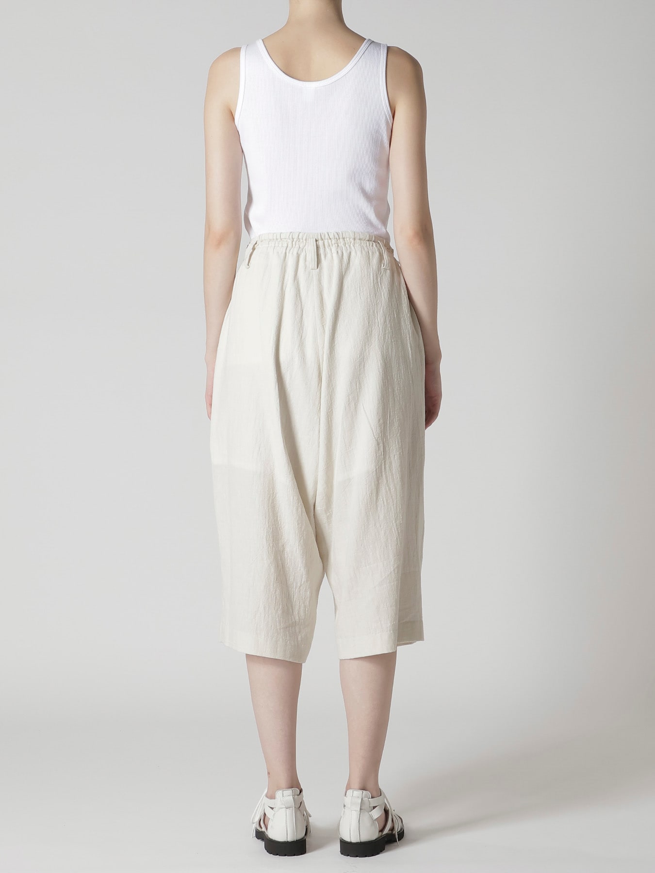 C/LI VIYELLA FANAGE 3 TUCK HALF PANTS