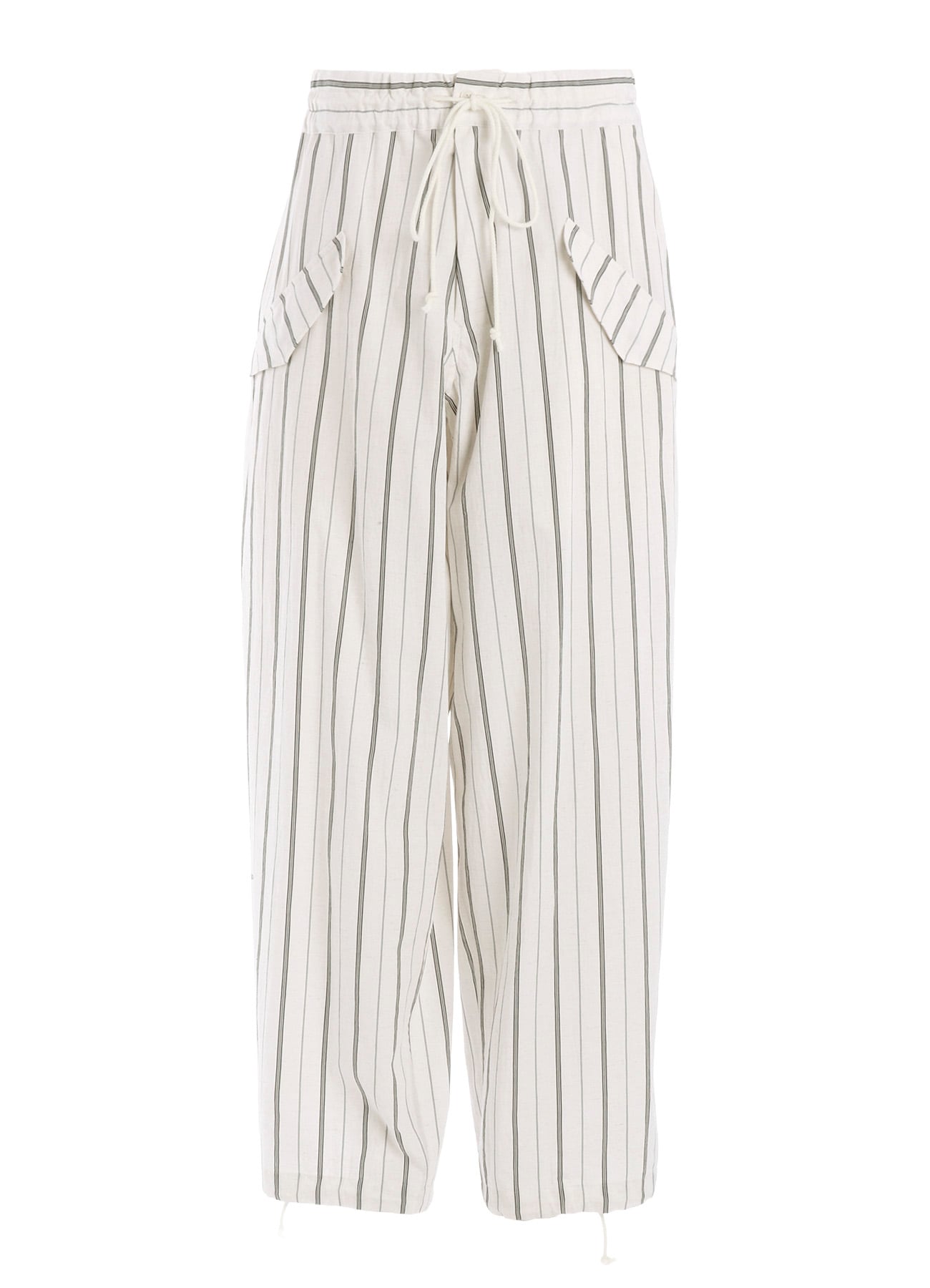C/LI WASHER STRIPE DRAW STRING PANTS