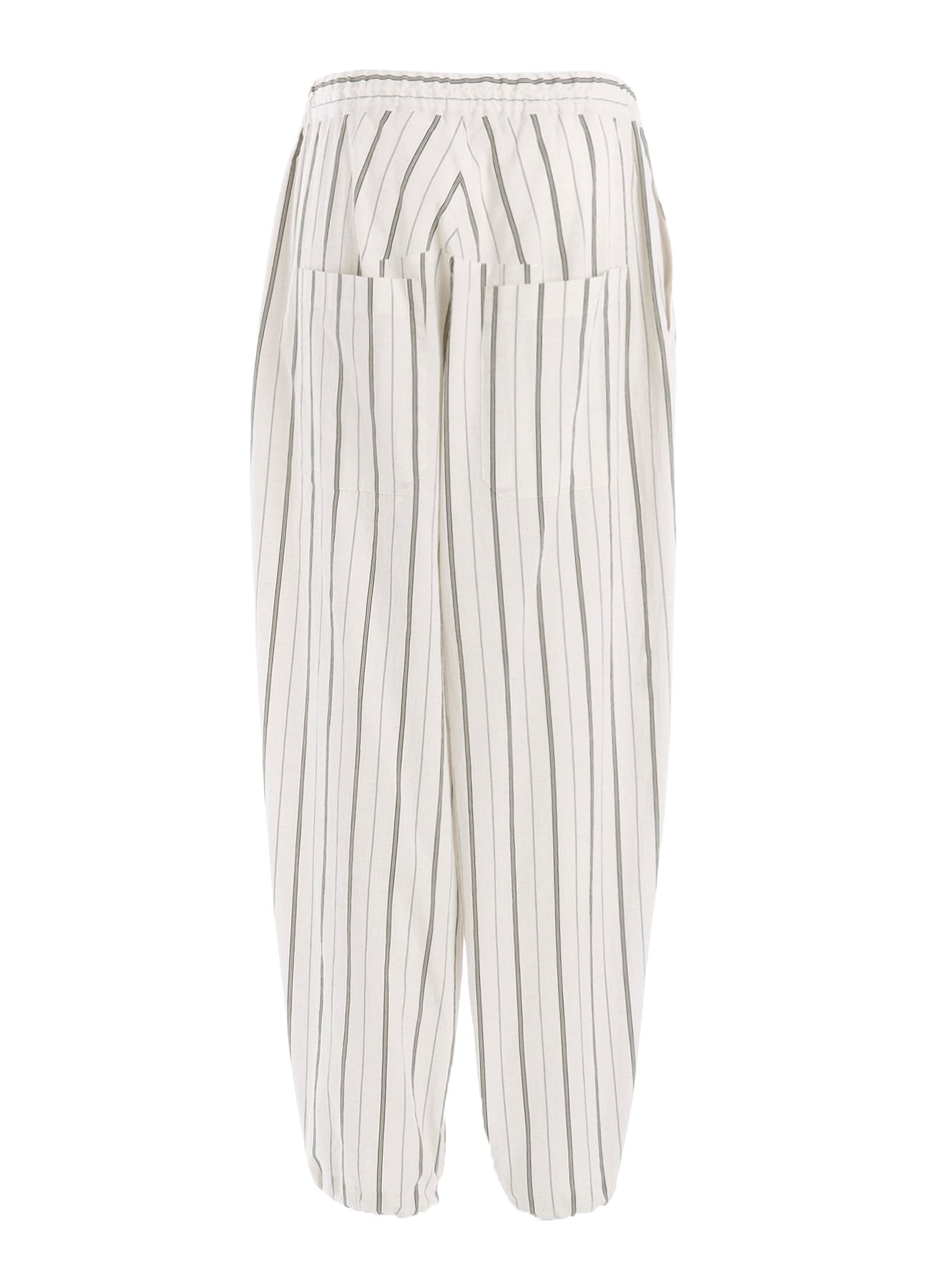 C/LI WASHER STRIPE DRAW STRING PANTS
