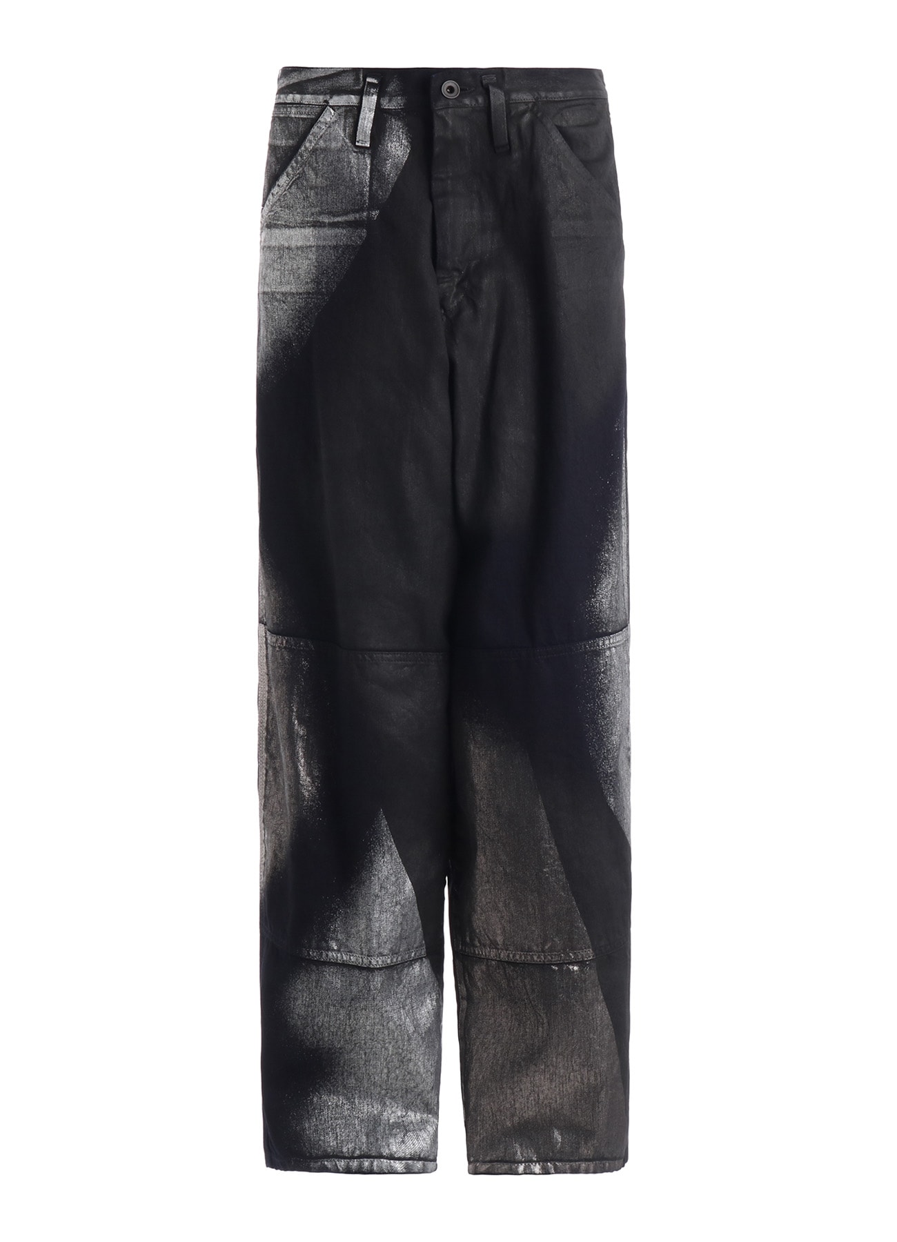 8OZ DENIM FOIL PRINT WORK PANTS