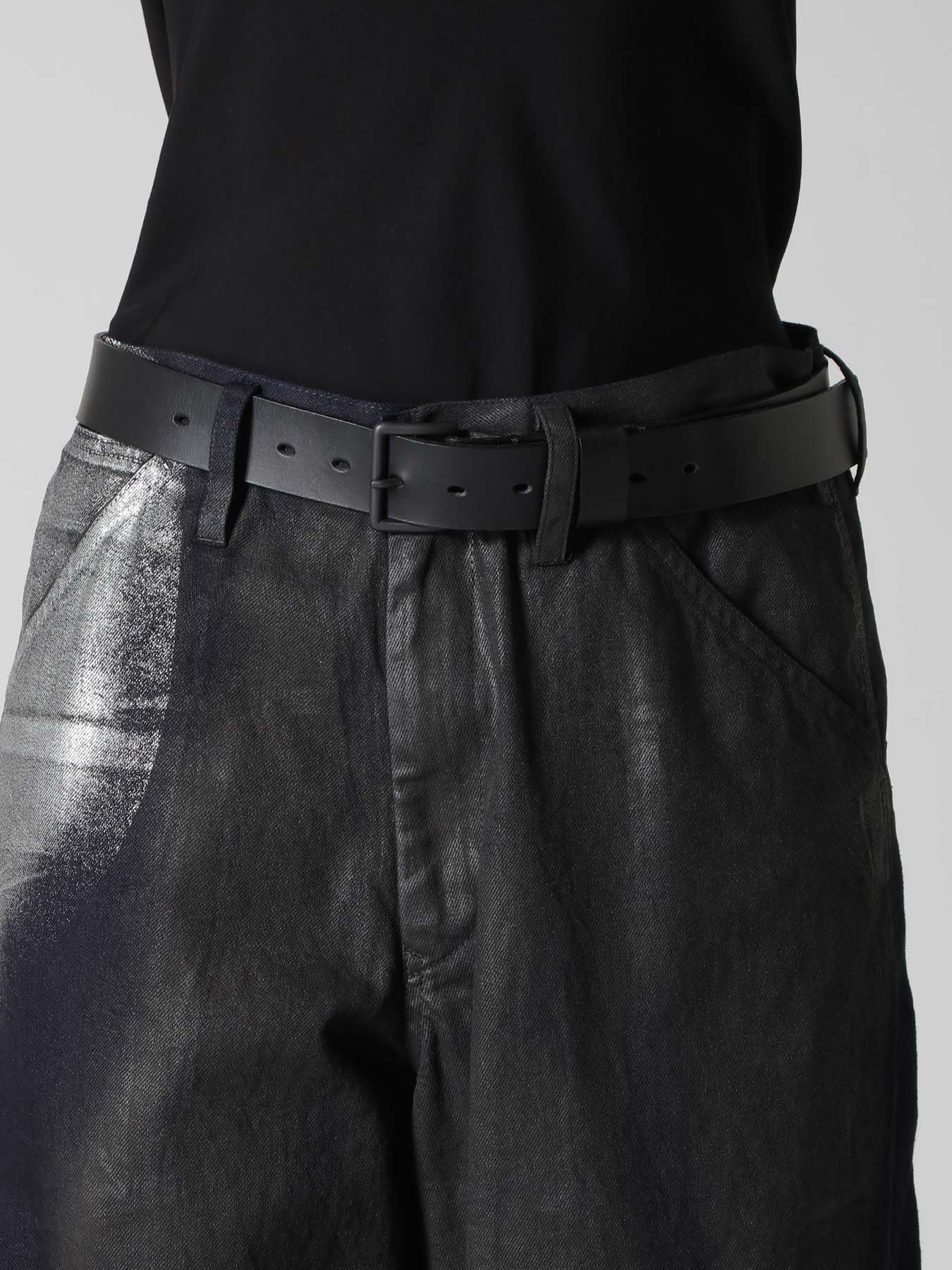 8OZ DENIM FOIL PRINT WORK PANTS