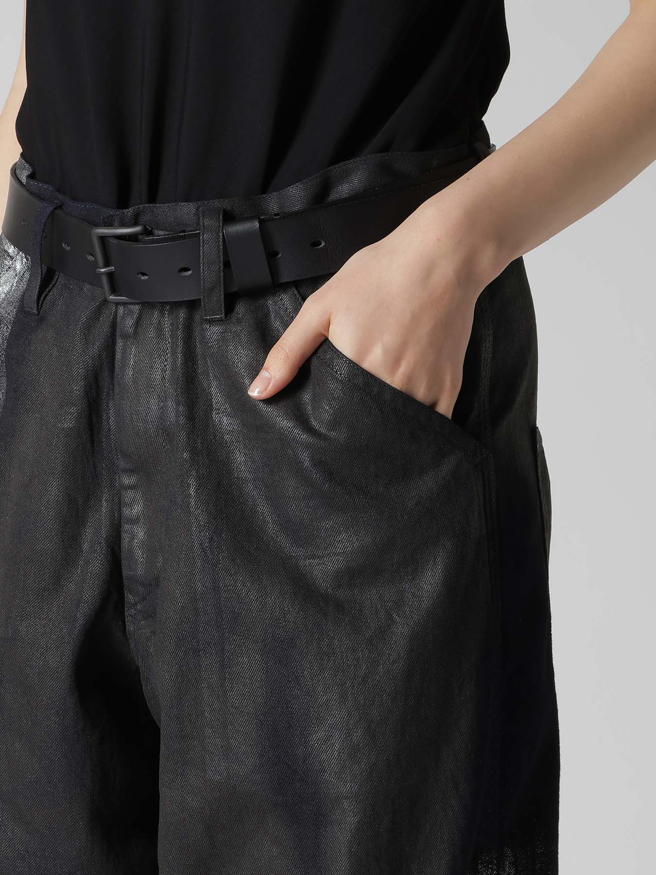 8OZ DENIM FOIL PRINT WORK PANTS