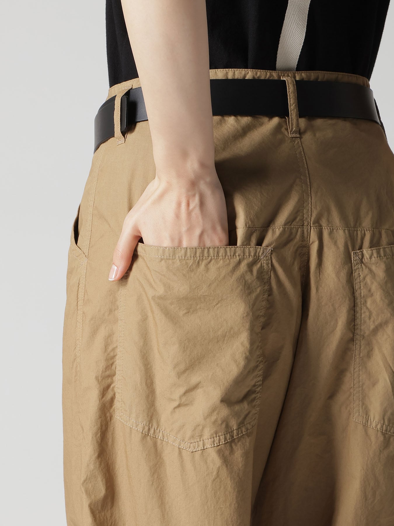 COTTON TYPEWRITER WORK PANTS