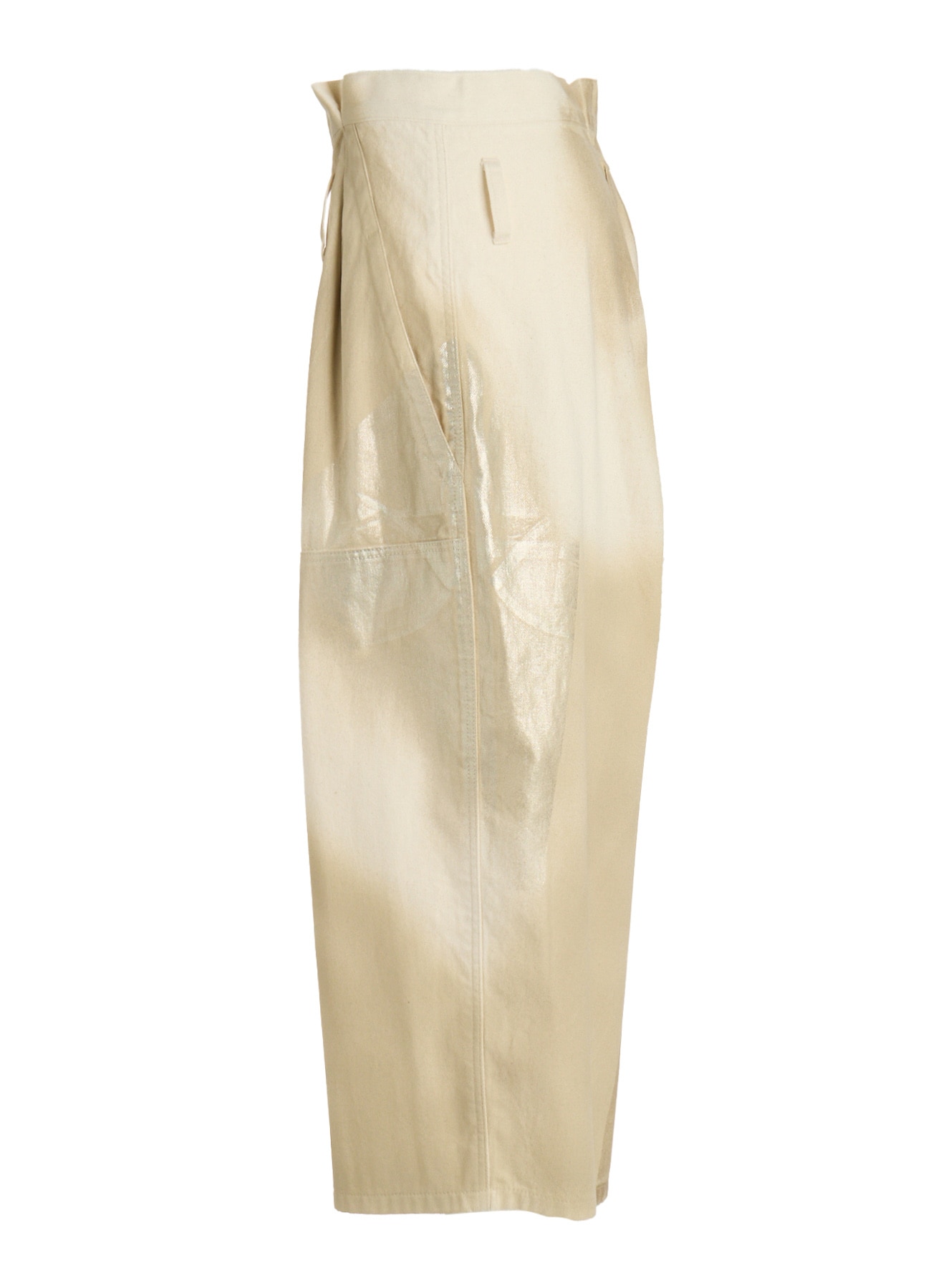 8OZ DENIM FOIL PRINT HALF PANTS