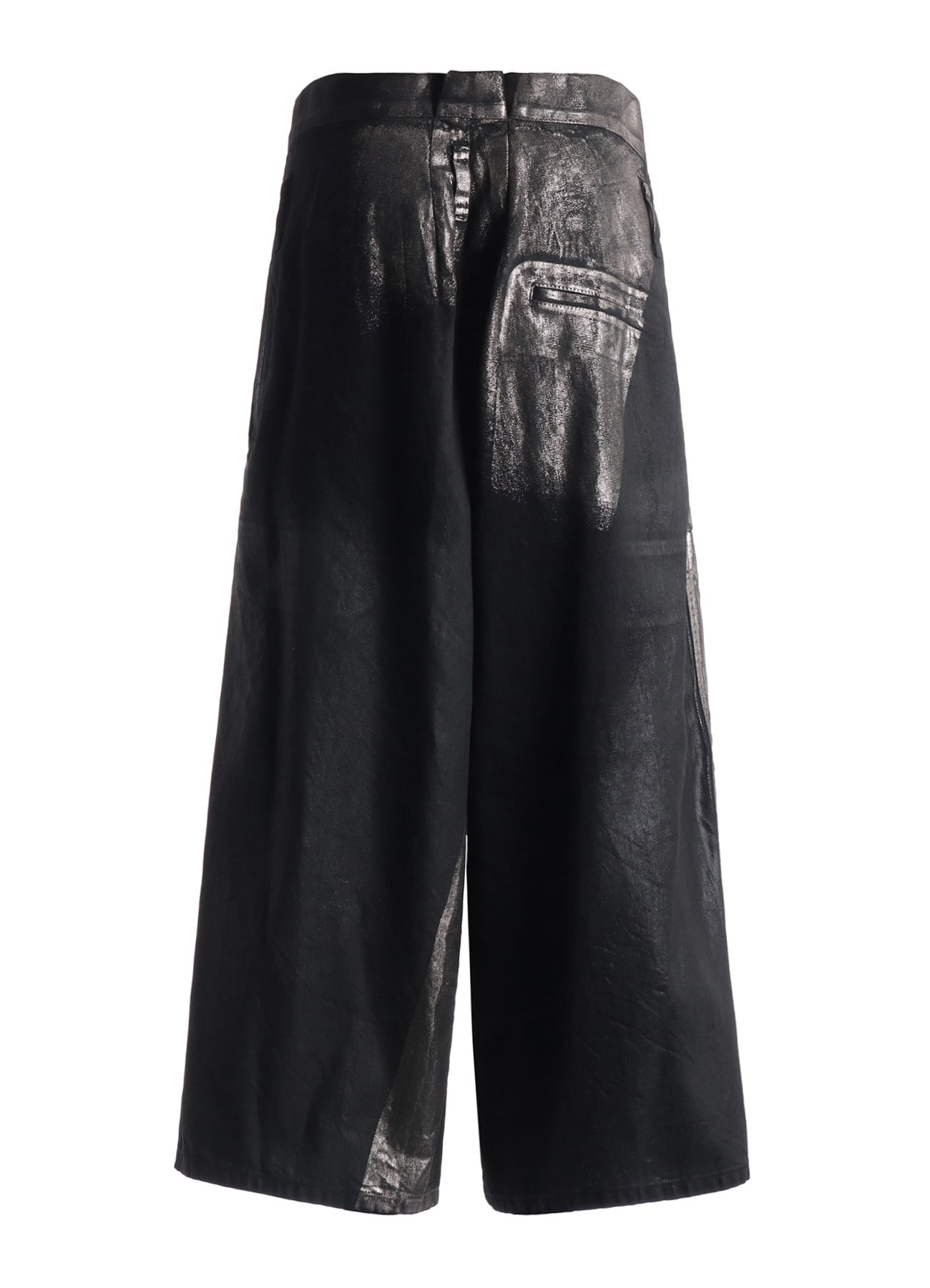 8OZ DENIM FOIL PRINT HALF PANTS