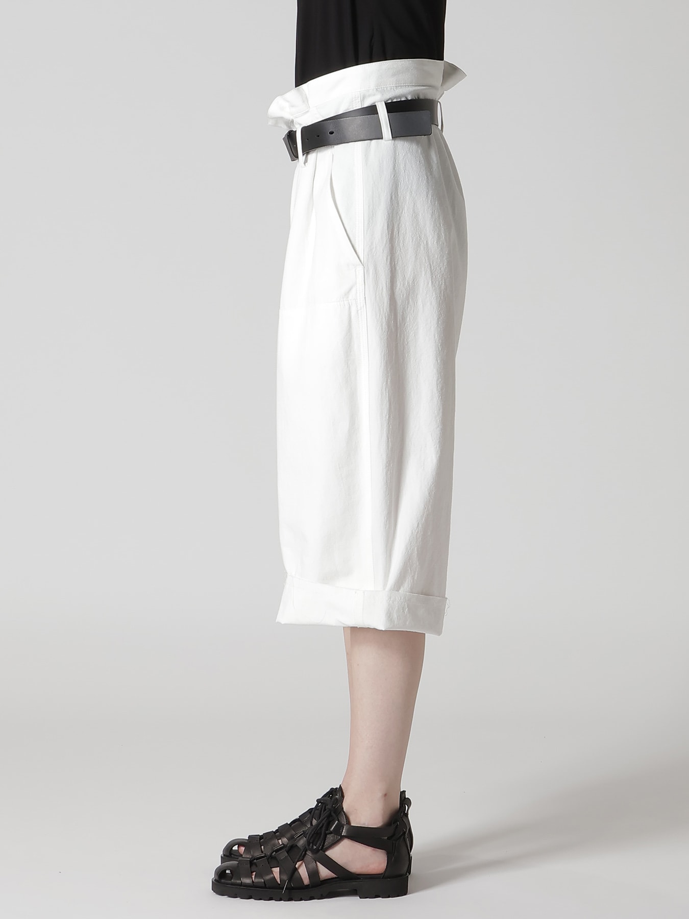 C/LI/RA POPLIN HALF PANTS