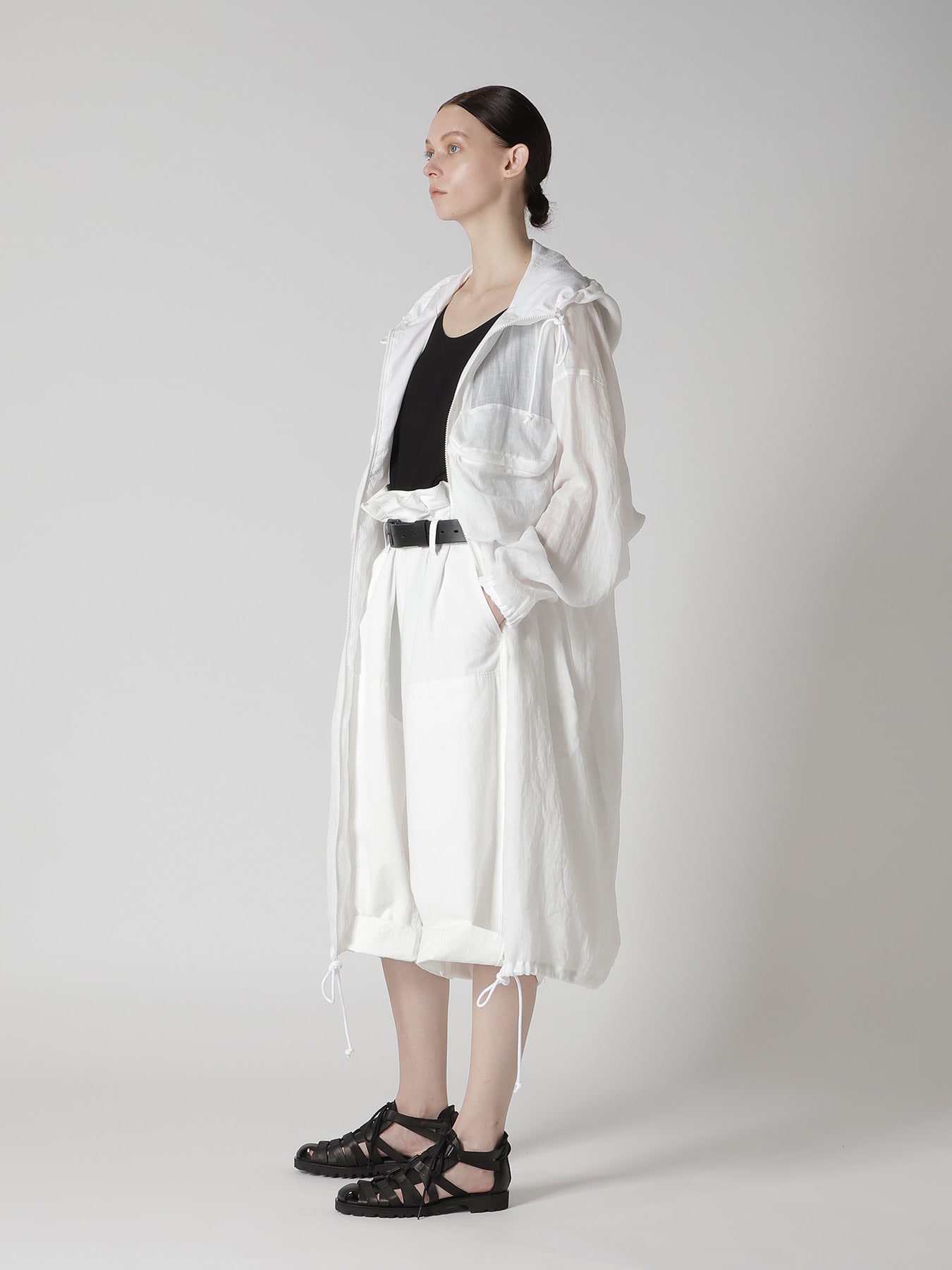 C/LI/RA POPLIN HALF PANTS