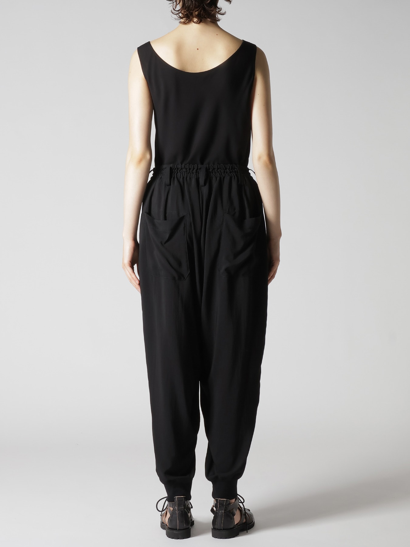 CU/RY HARD TWIST SERGE RIB HEM PANTS