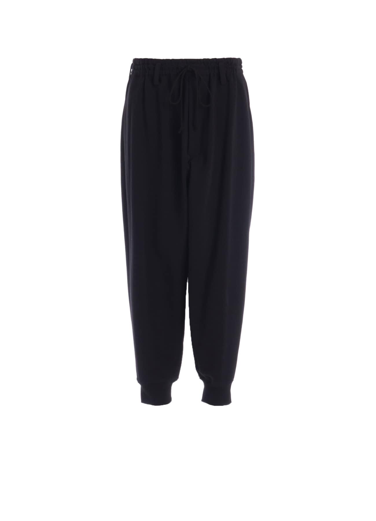 COTTON INLAY RIB HEM PANTS