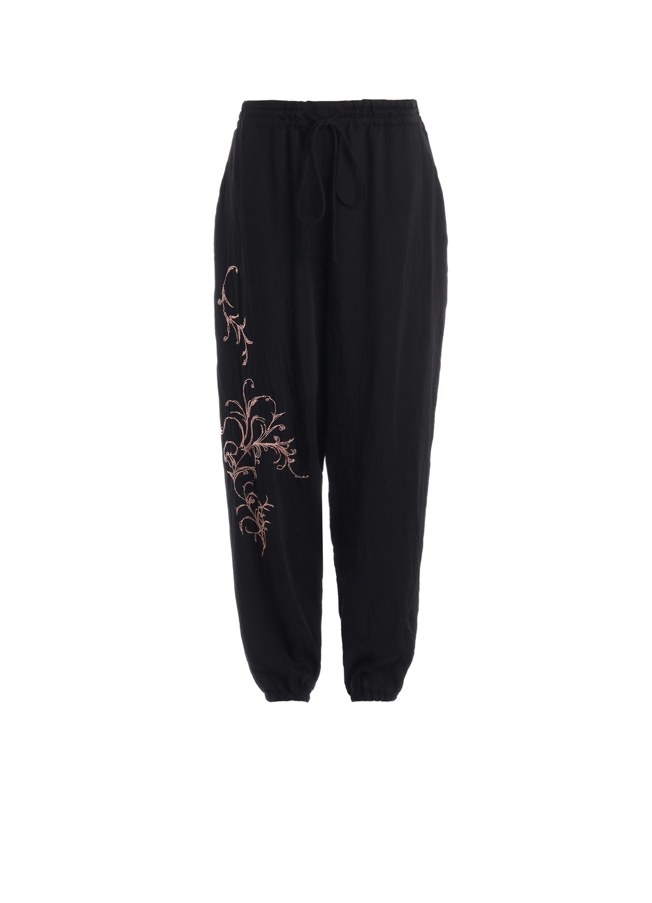 CU/ DUNGAREE TWILL BOTANICAL JOGGER PANTS