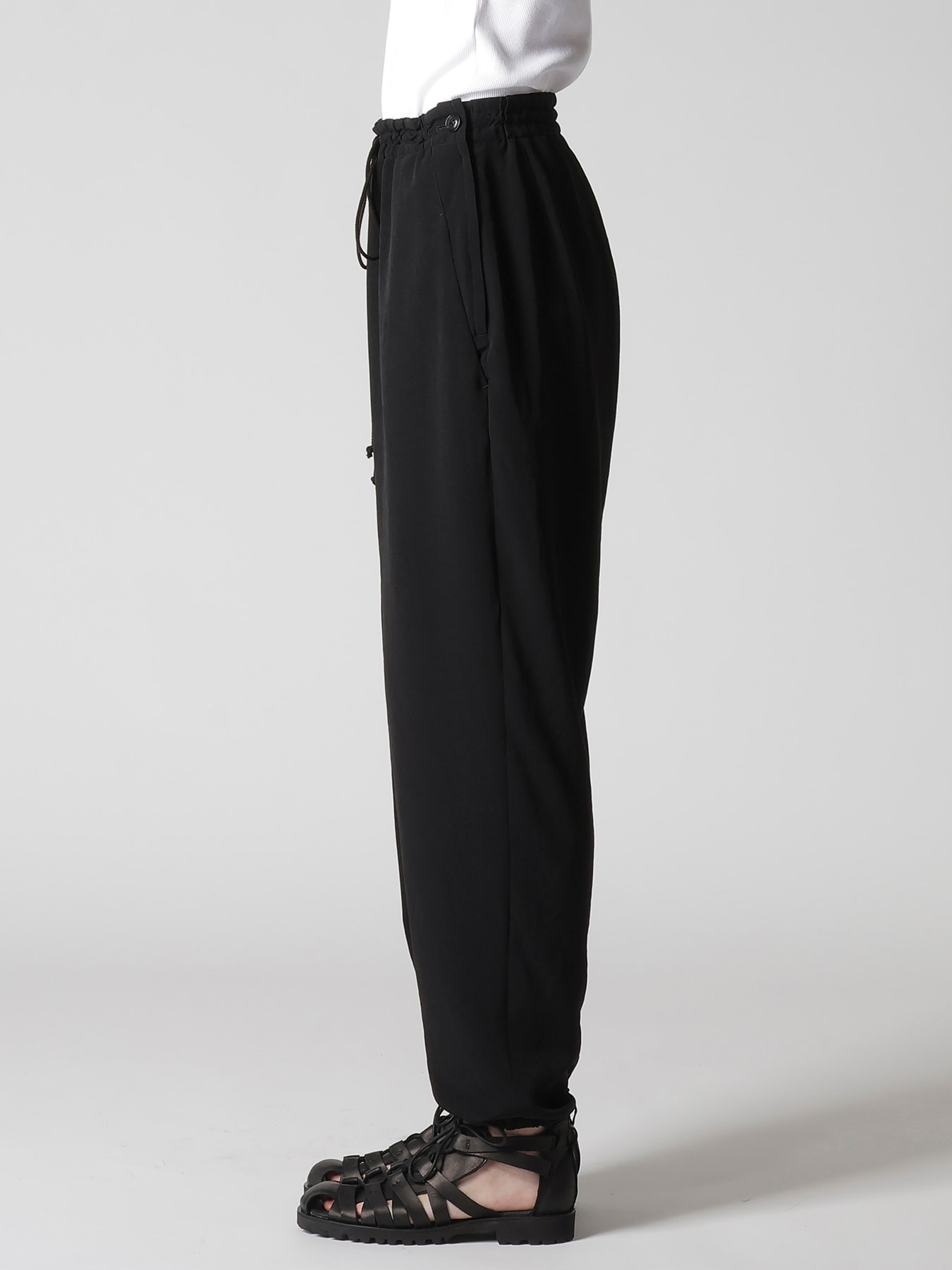 TA/PE CREPE DE CHINE JOGGER PANTS