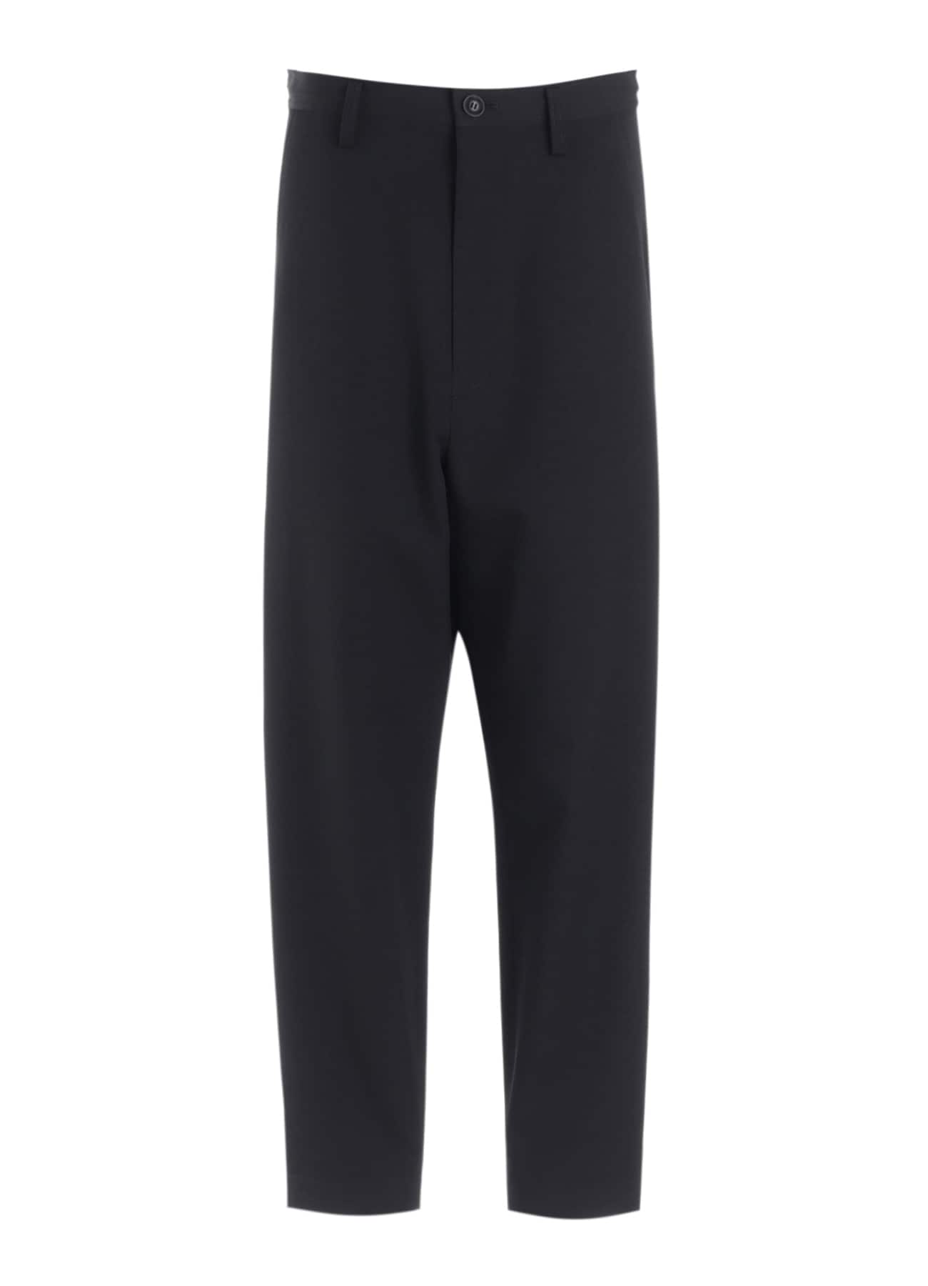 WOOL GABARDINE TAPERED PANTS