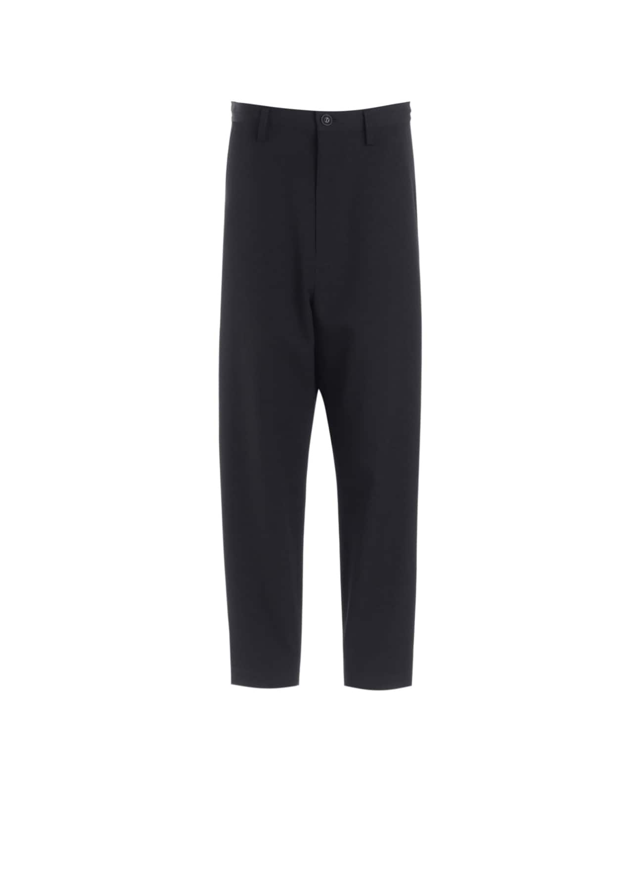 WOOL GABARDINE TAPERED PANTS