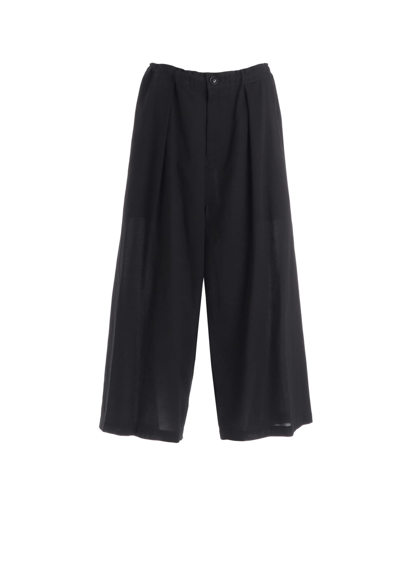 COTTON VOILE VIYELLA FRONT TUCK WIDE PANTS