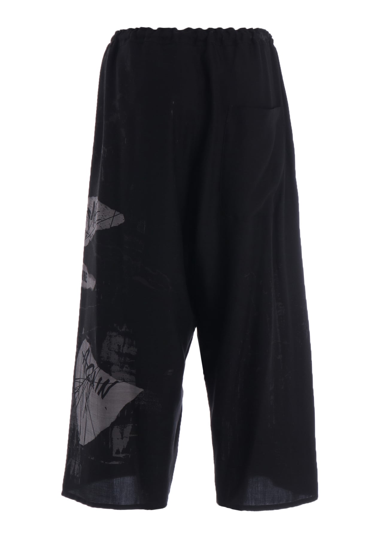 CU/DUNGAREE LIGHT TWILL FRONT TUCK WIDE PANTS