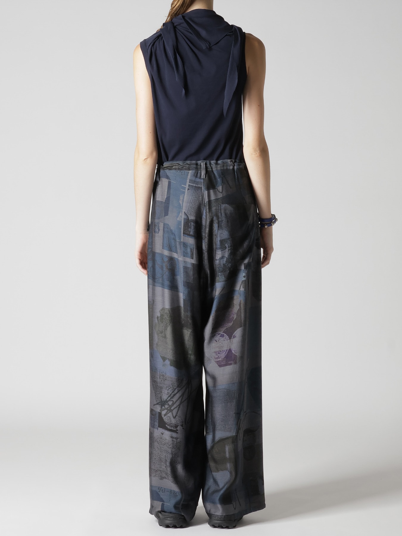 CU/DUNGAREE LIGHT TWILL LONG STRAIGHT PANTS