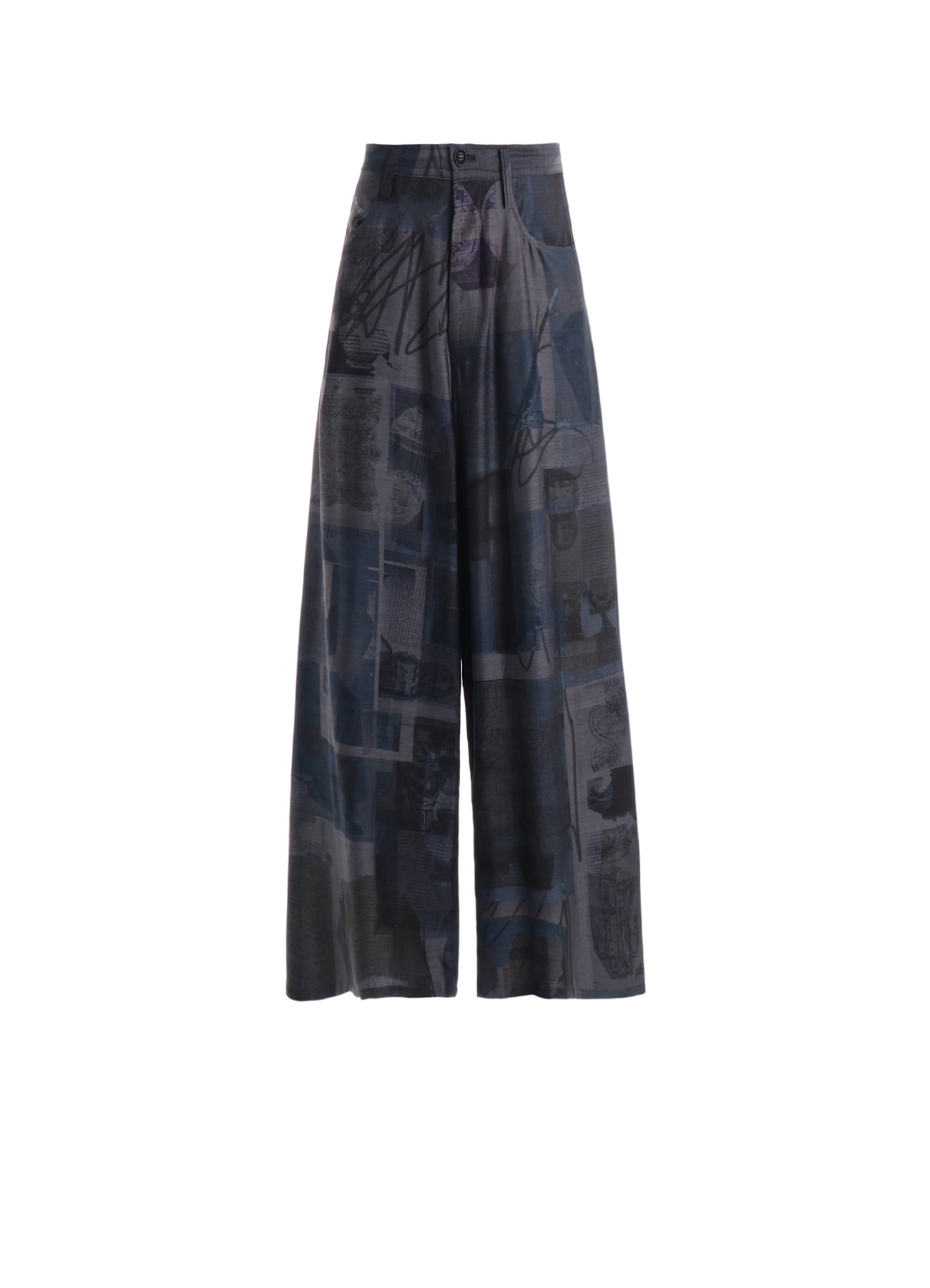 CU/DUNGAREE LIGHT TWILL LONG STRAIGHT PANTS