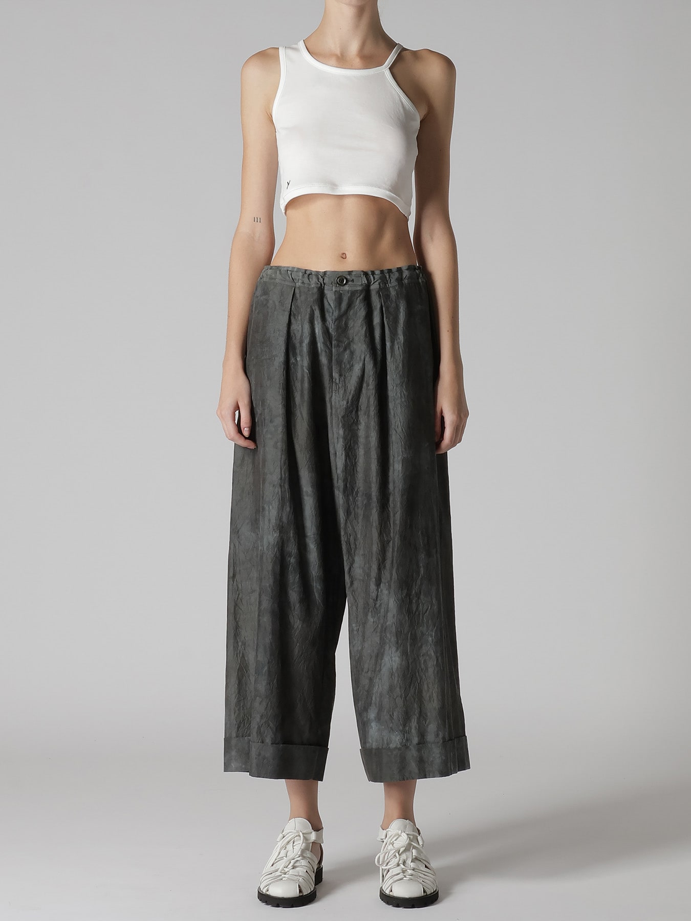 "CHUSEN" FRONT TUCK PANTS