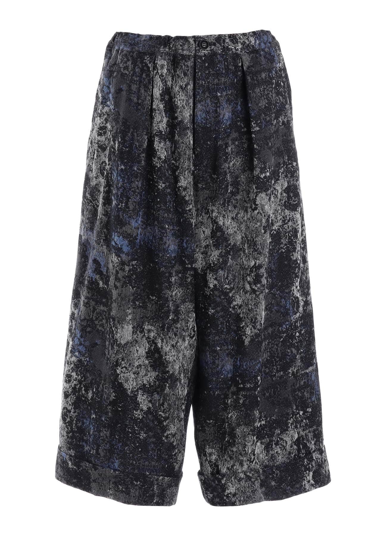 RUG PATTERN JACQUAR FRONT TUCK MACKIN PANTS