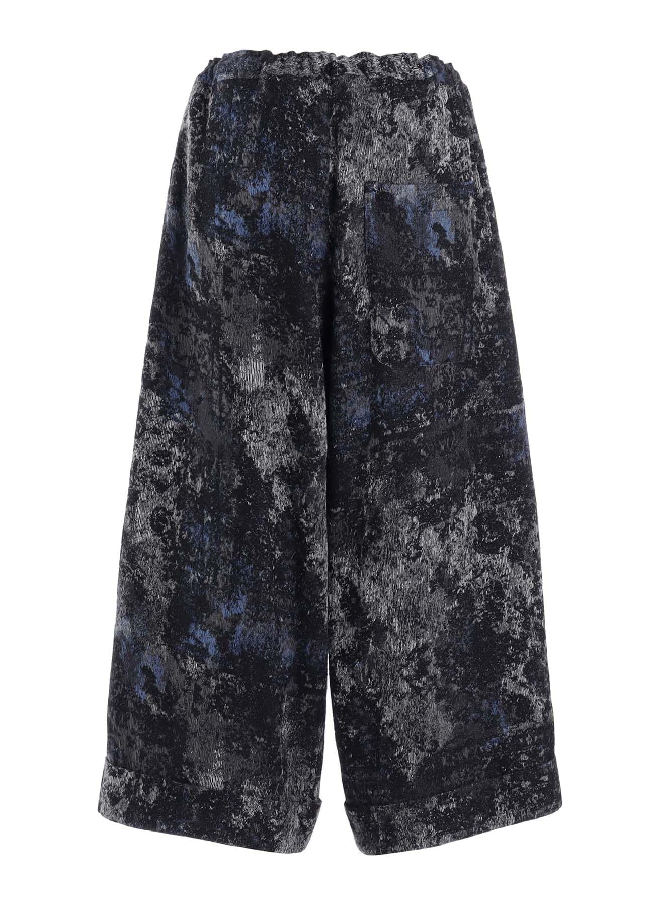 RUG PATTERN JACQUAR FRONT TUCK MACKIN PANTS