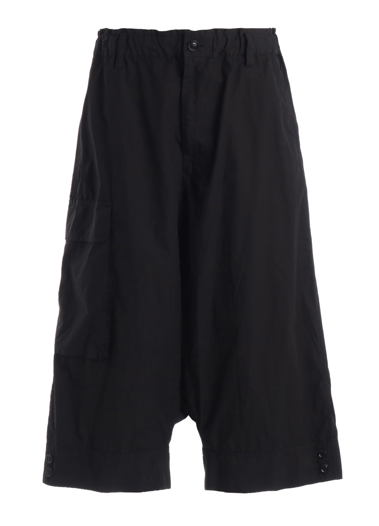 COTTON TYPEWRITER HEM CUFFS SAROUEL PANTS