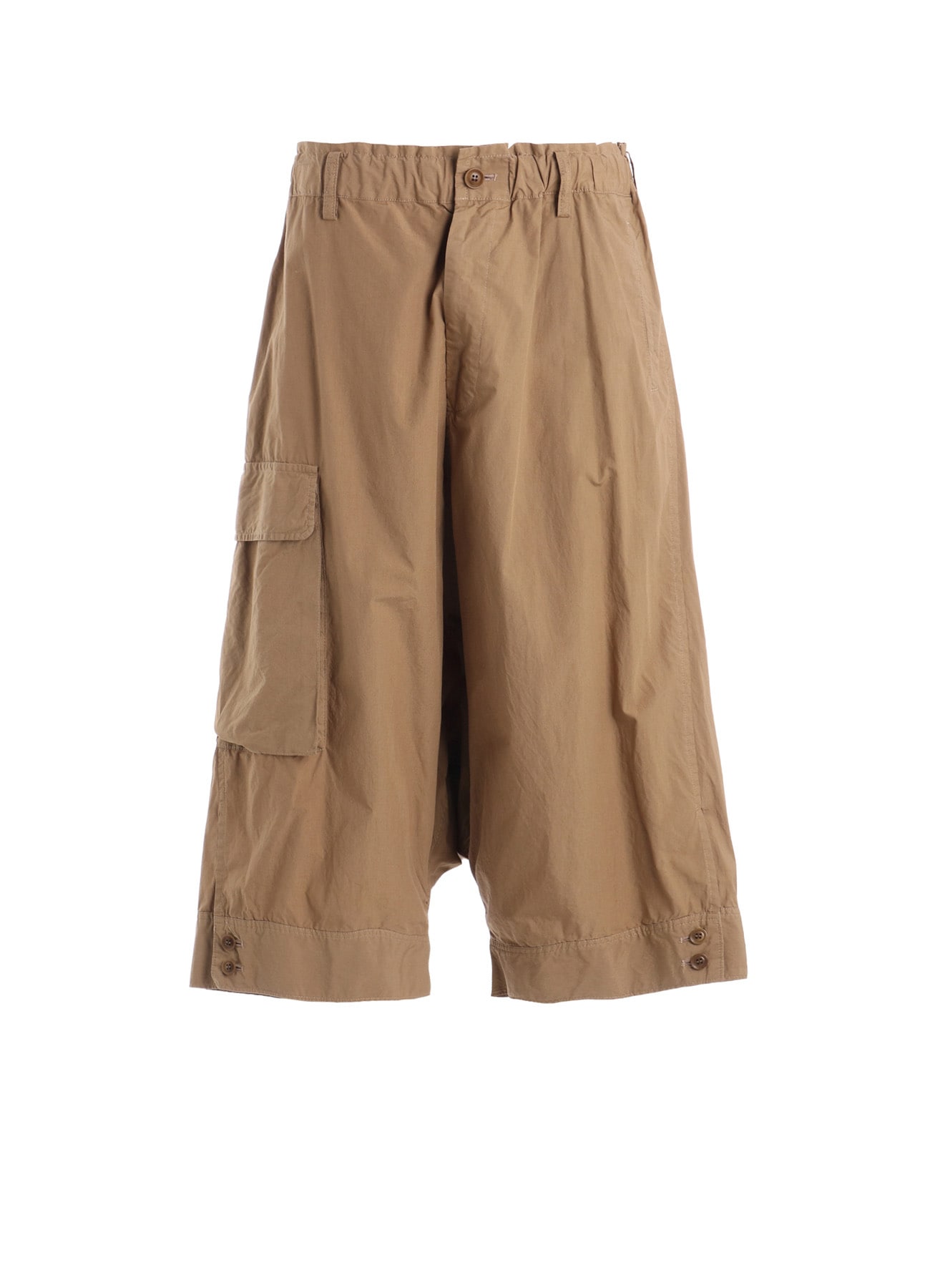 COTTON TYPEWRITER HEM CUFFS SAROUEL PANTS