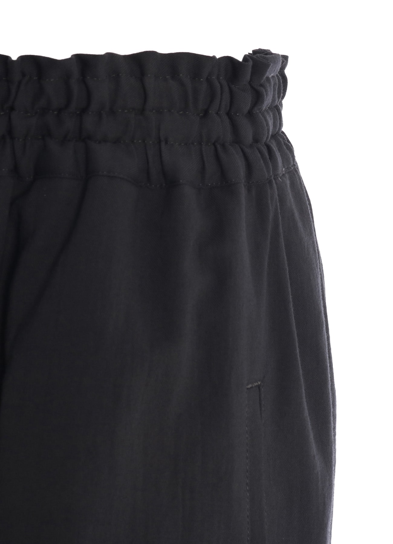 COTTON LACE PATCHWORK GATHER PANTS