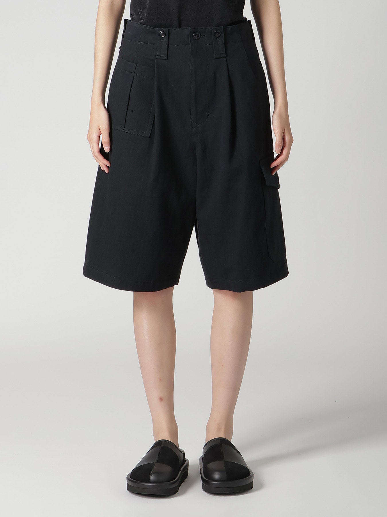 HARD TWISTED NIDOM BIO WASH CARGO SHORTS