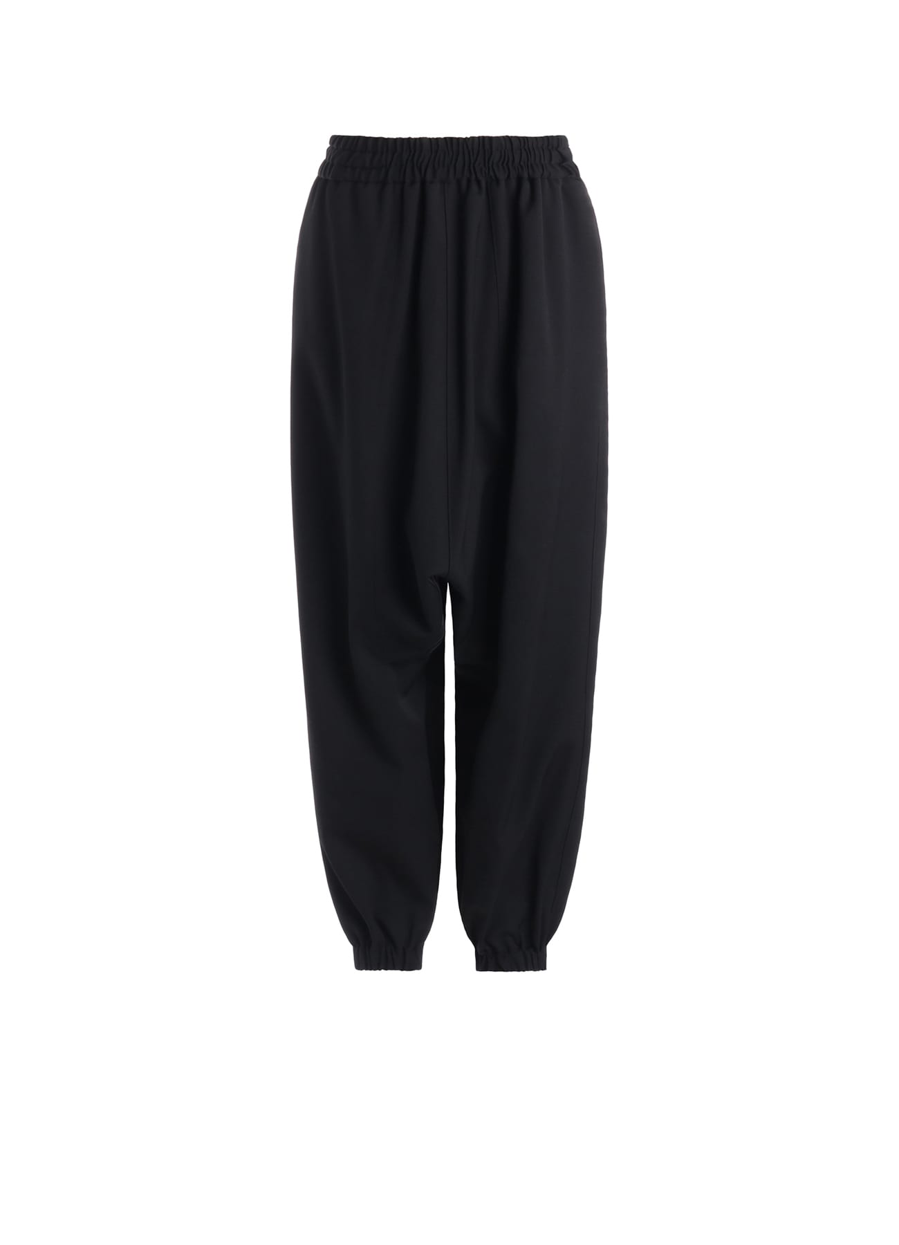 WOOL GABARDINE SAROUEL PANTS