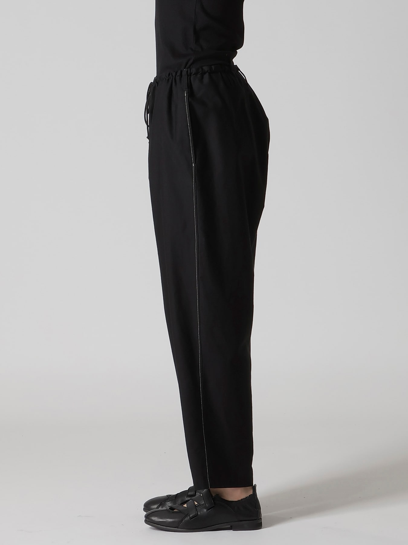 COTTON TWILL Y'S STITCH STRING PANTS