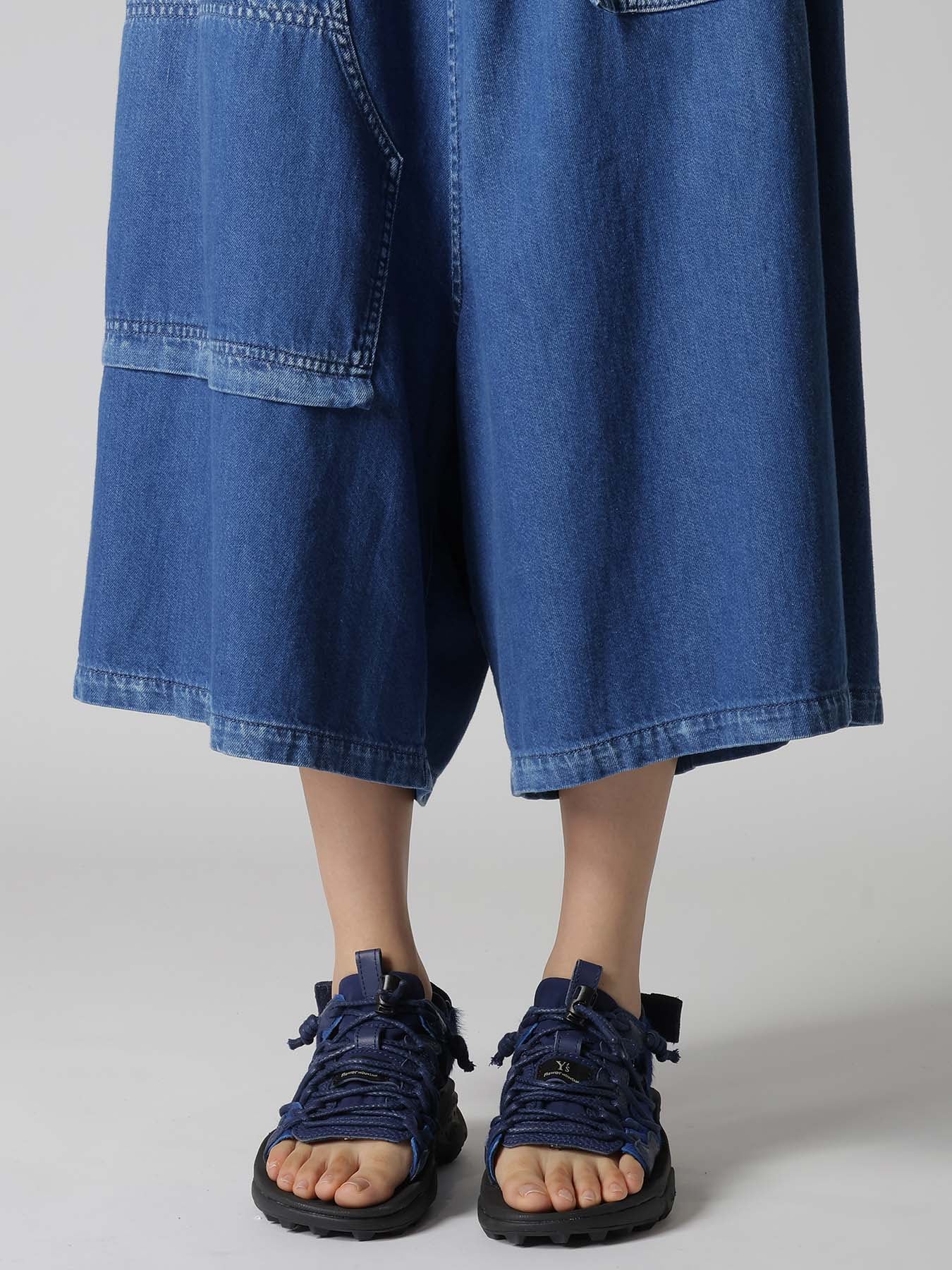 8OZ SPOTTED DENIM SAROUEL PANTS