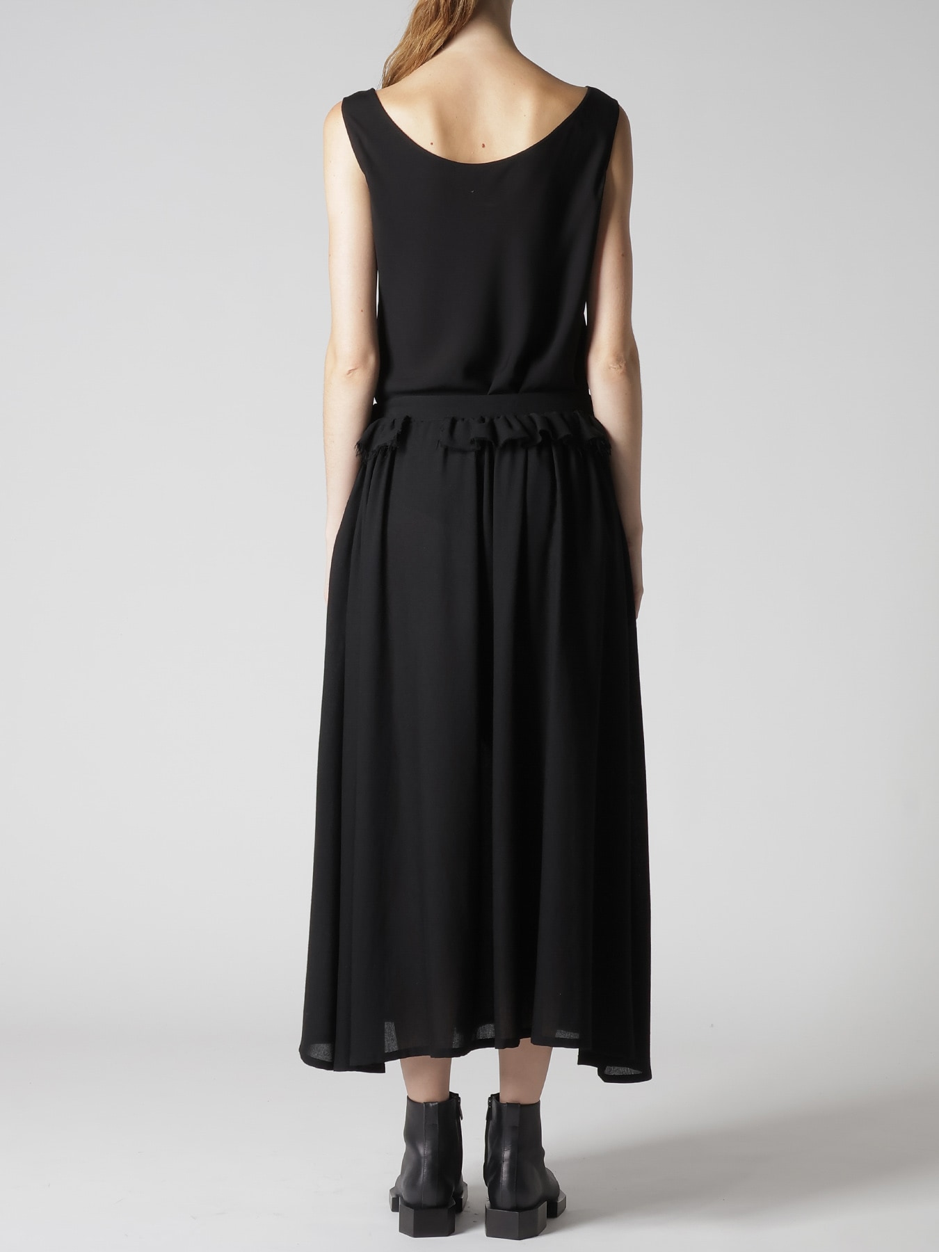 RY/NY GAUZE GATHER SKIRT