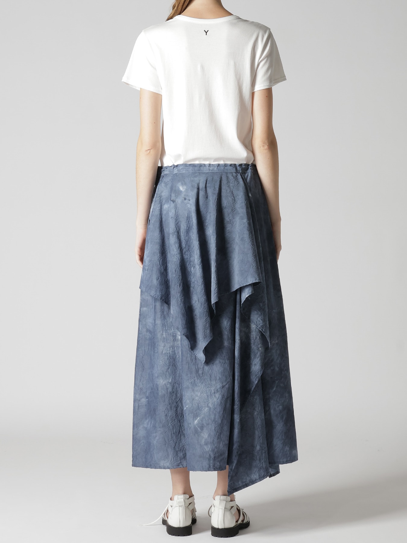 "CHUSEN" DRAPE SKIRT