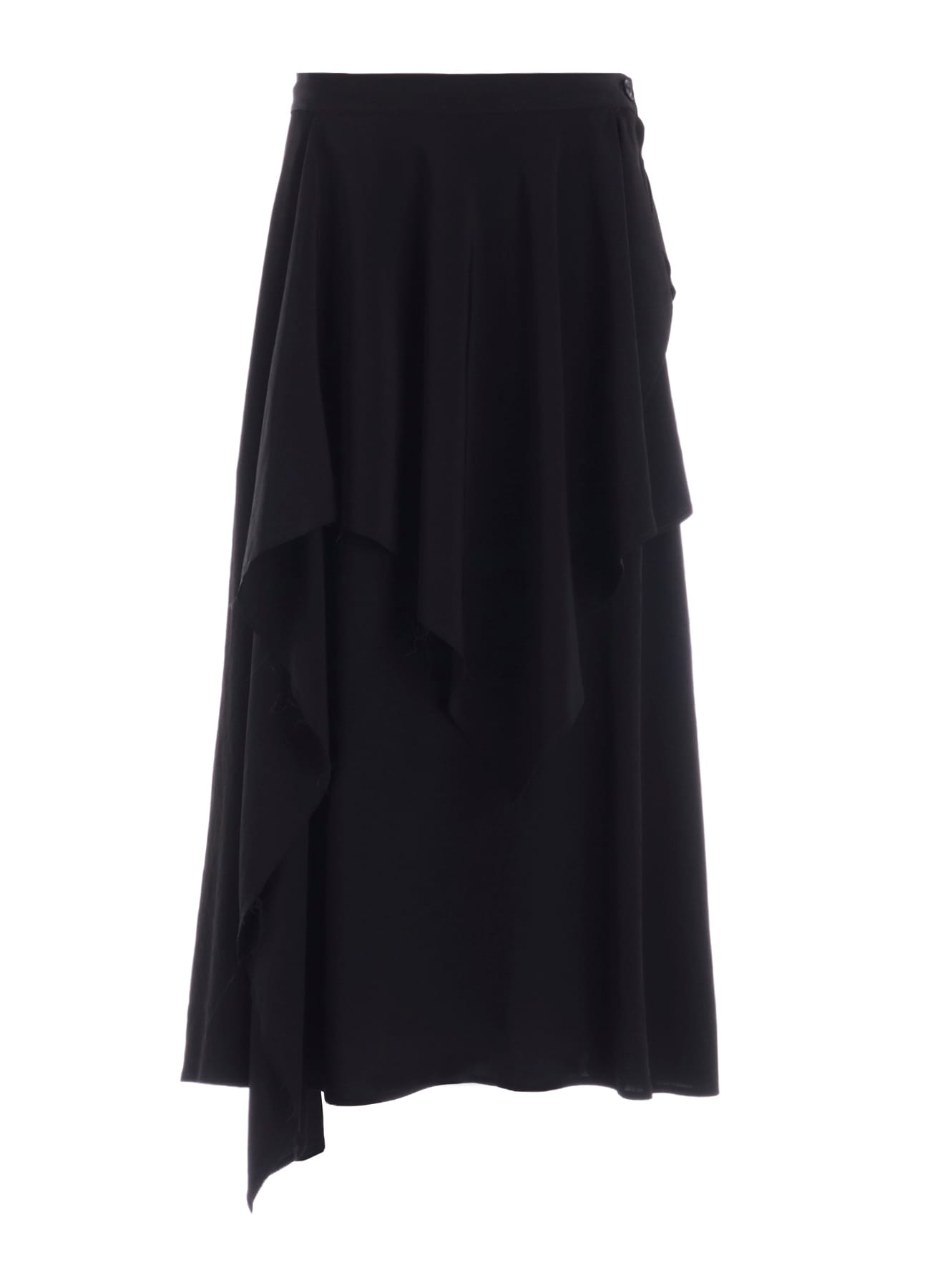 TA/PE CREPE DE CHINE DRAPE SKIRT