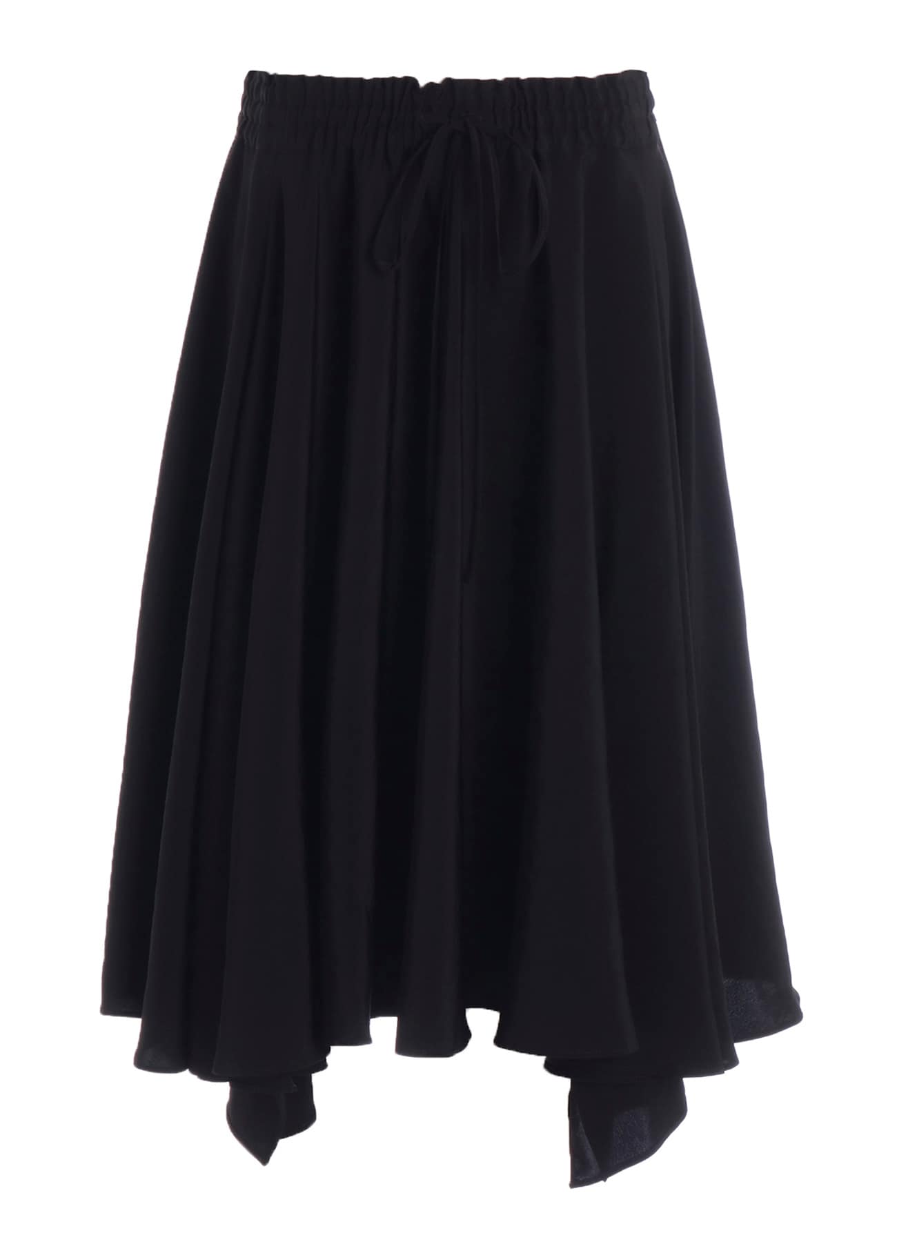 TA/PE CREPE DE CHINE FLARE GATHER SKIRT